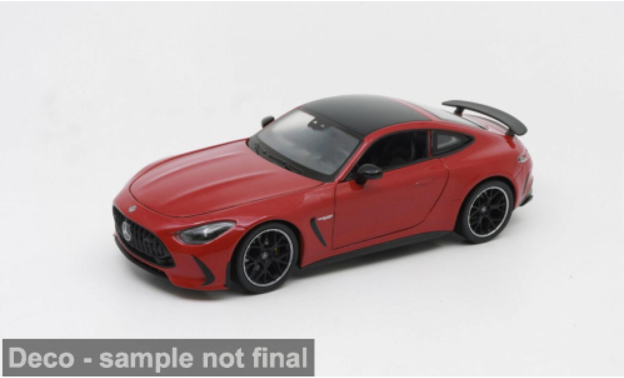 Mercedes AMG GT 1/24 Welly rot/schwarz 1:24 modellino in miniatura