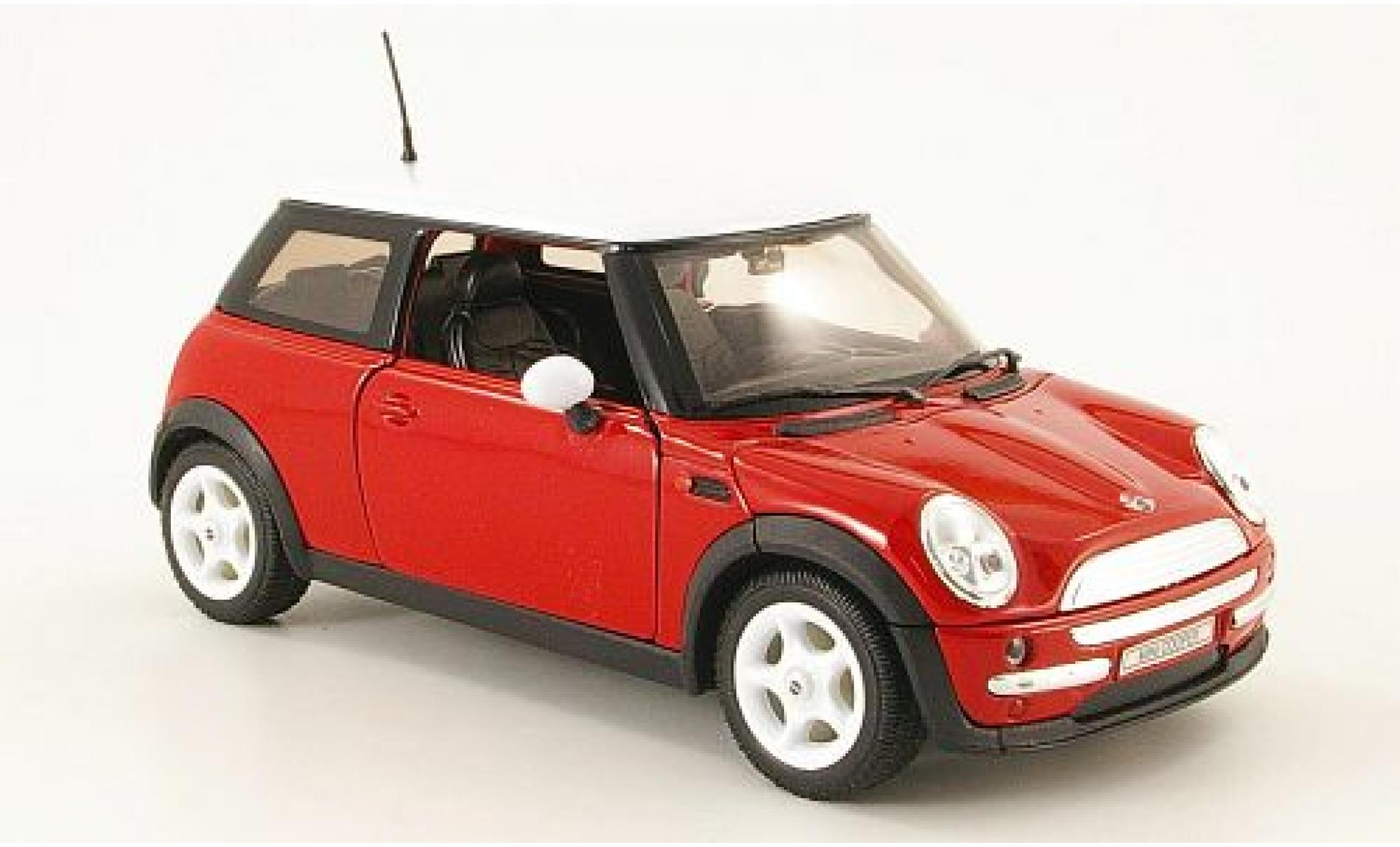 Mini Cooper 1/24 Welly rot 1:24 modellino in miniatura