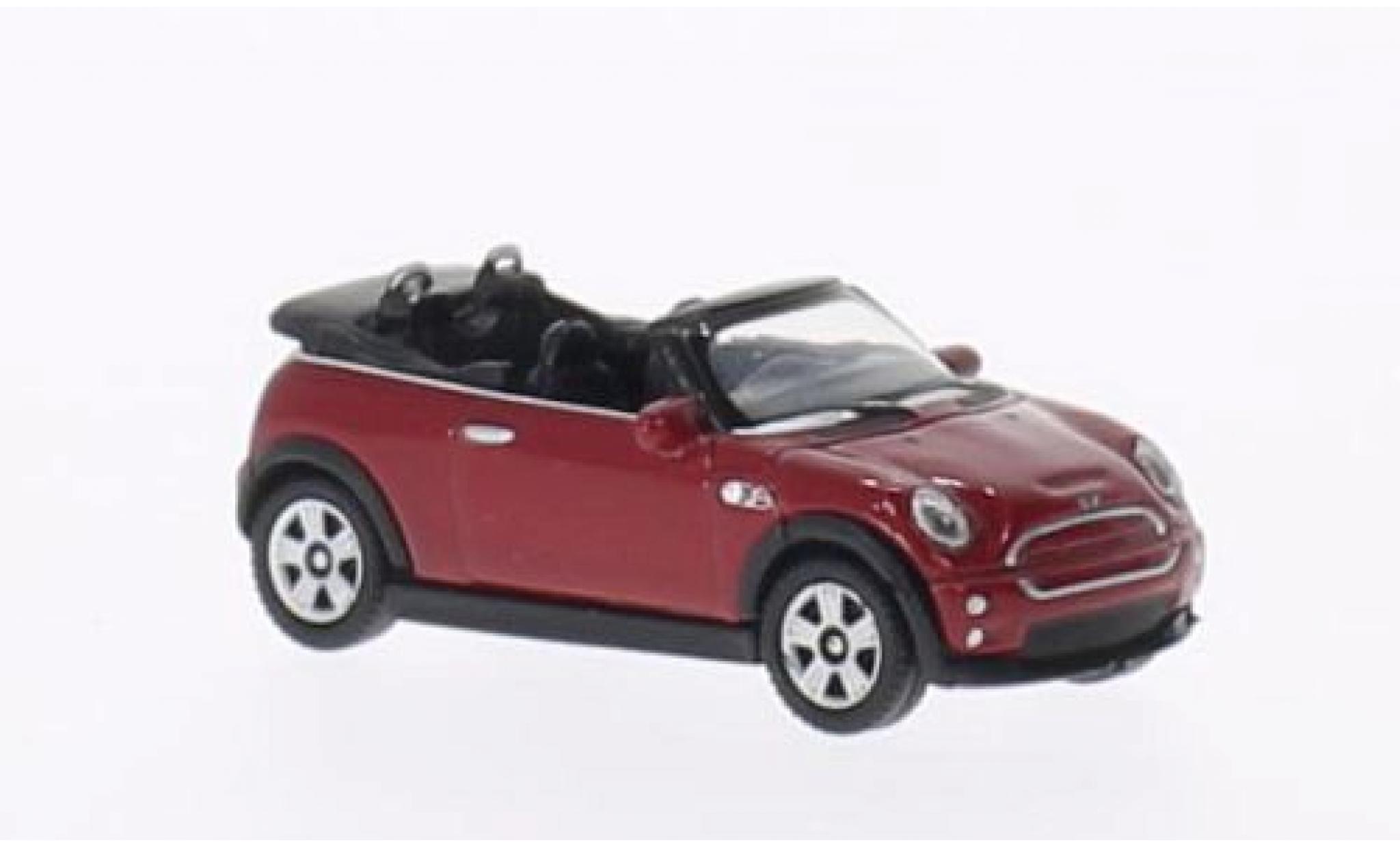 Mini Cooper 1/87 Welly S Cabrio rot 1:87 modellino in miniatura