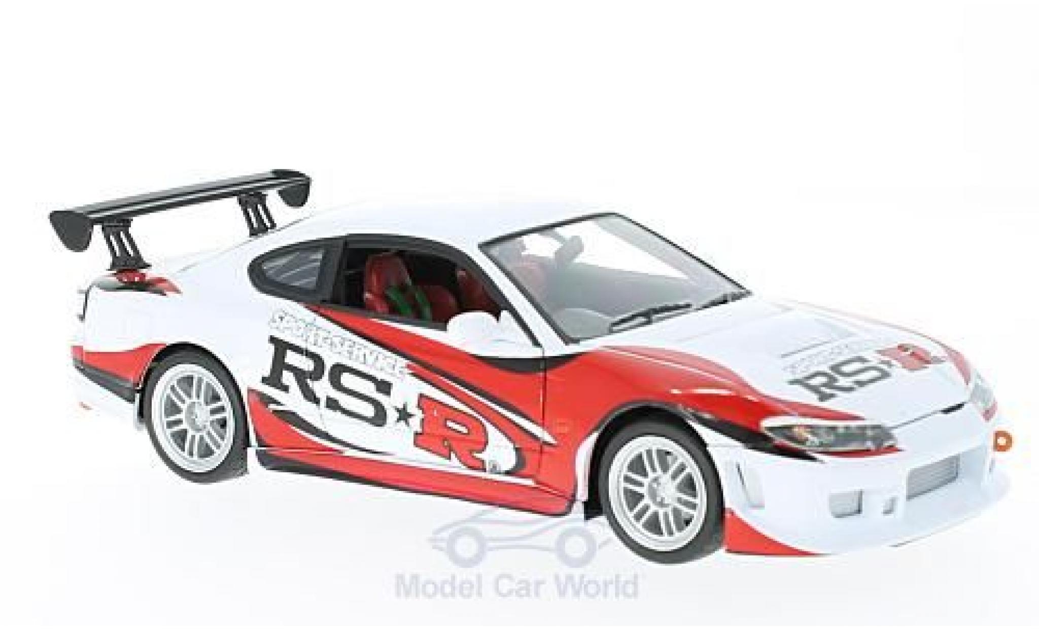 Nissan Silvia 1/24 Welly S15 RS-R bianco/Dekor RHD modellino in miniatura