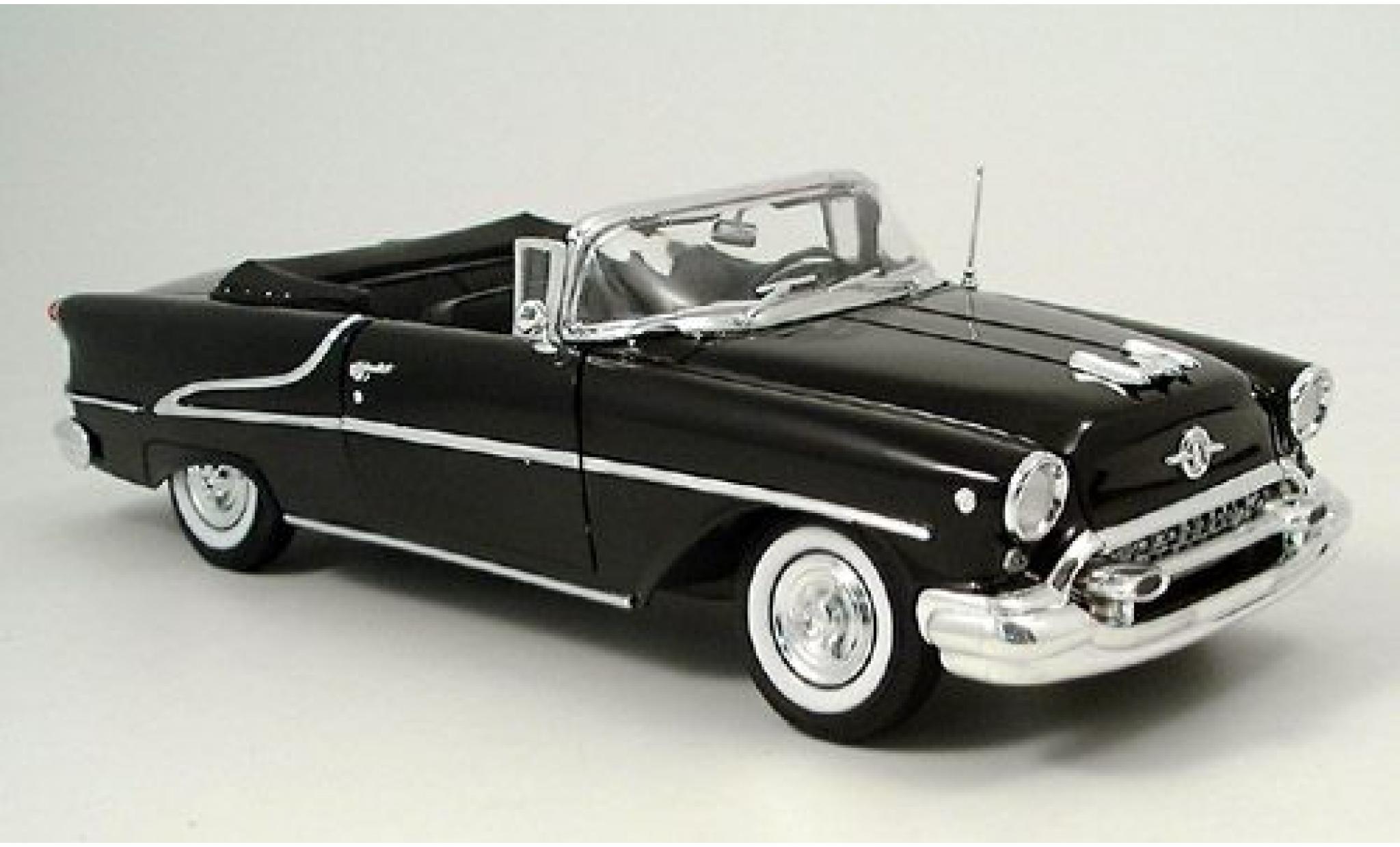 Oldsmobile Super 88 1/18 Welly Cabriolet schwarz 1955 1:18 modellino in miniatura