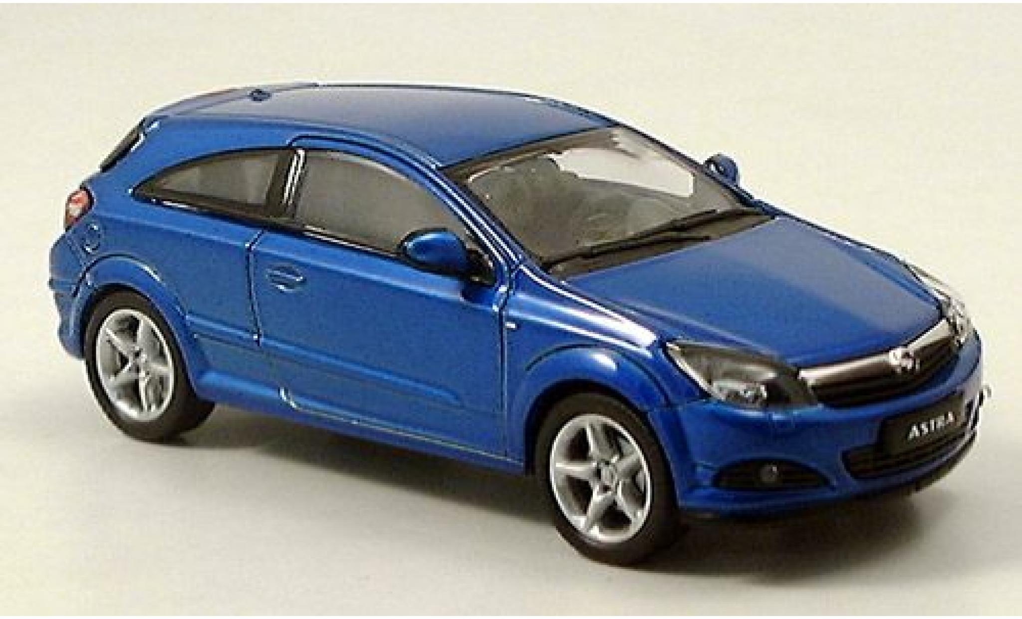 Opel Astra 1/43 Welly GTC blau 1:43 modellino in miniatura
