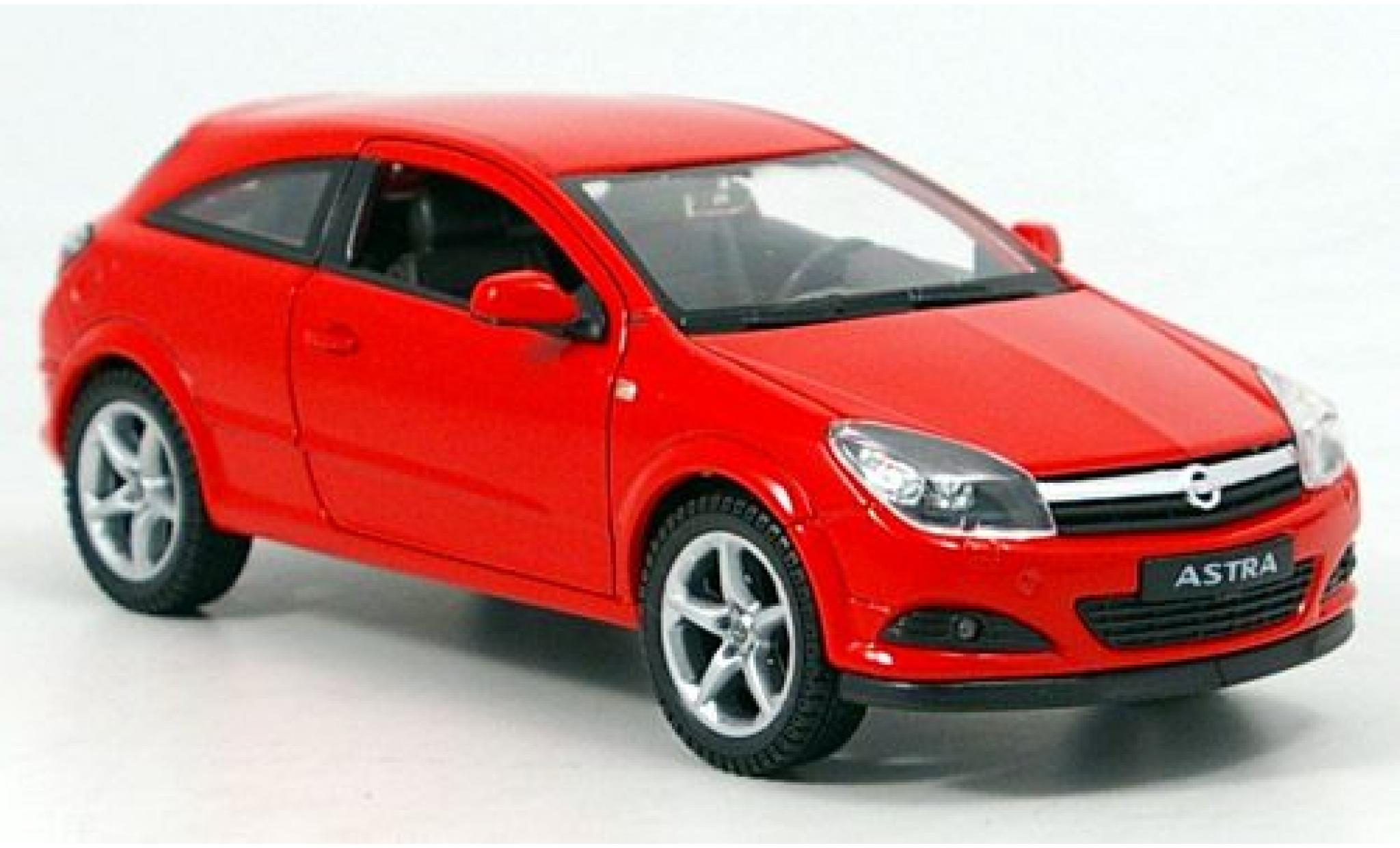 Opel Astra 1/24 Welly GTC rot 1:24 modellino in miniatura