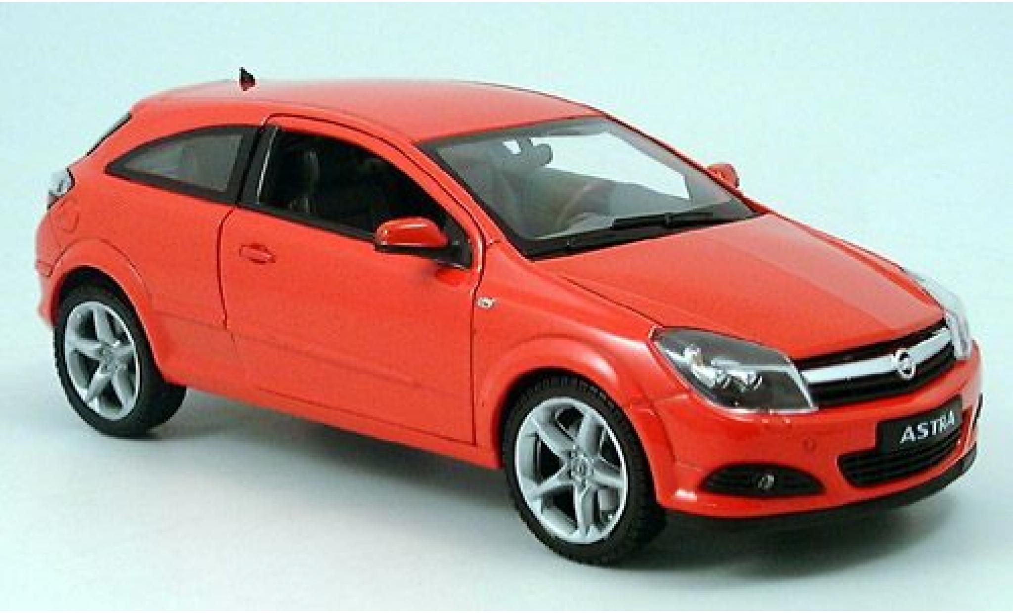 Opel Astra 1/18 Welly GTC rot 2005 1:18 modellino in miniatura