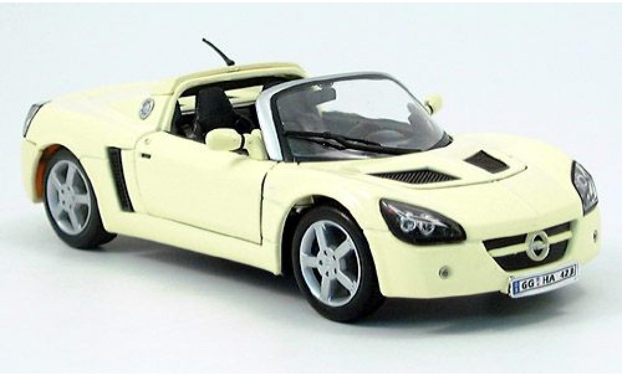 Opel Speedster 1/24 Welly gelb 1:24 modellino in miniatura