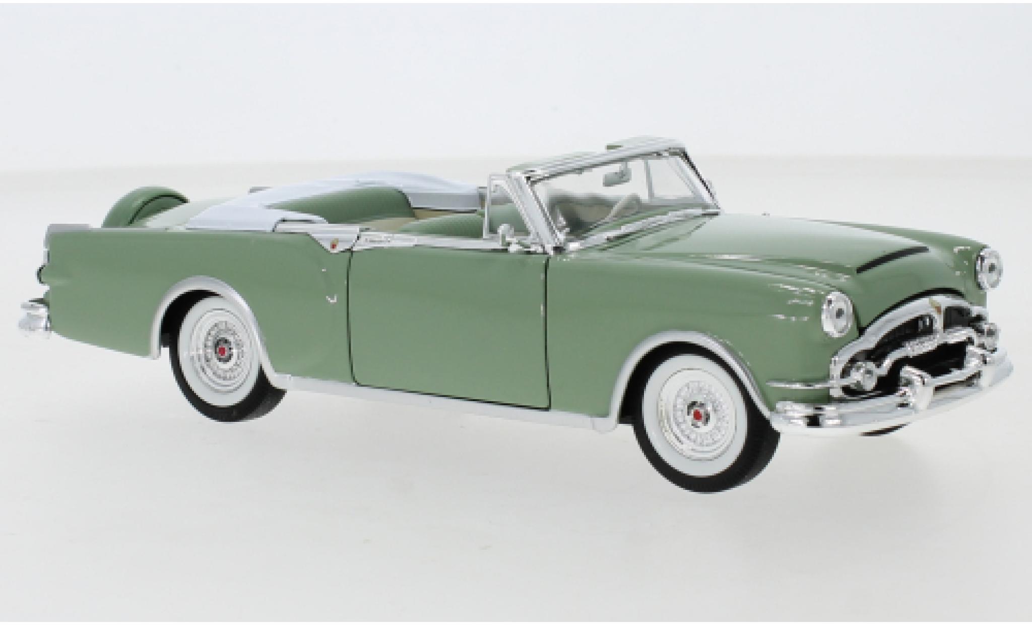 Packard Caribbean 1/24 Welly verde 1953 modellino in miniatura