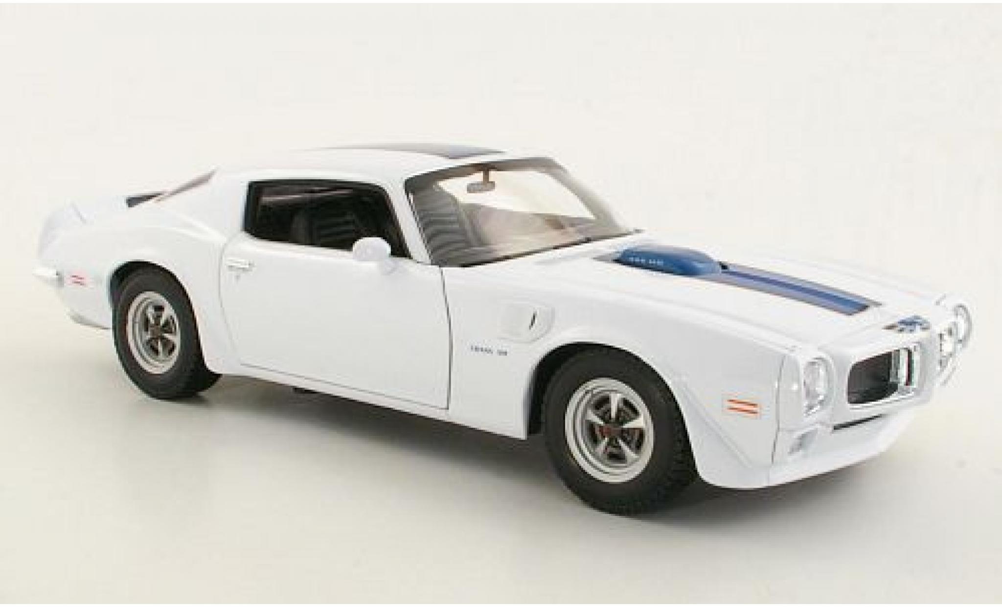Pontiac Firebird 1/18 Welly Trans Am weiss/blau 1972 1:18 modellino in miniatura