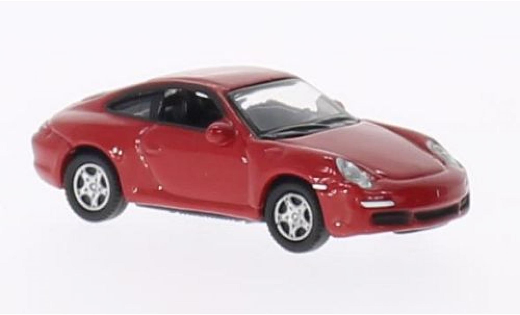 Porsche 997 S 1/87 Welly 911 () Carrera S rosso modellino in miniatura