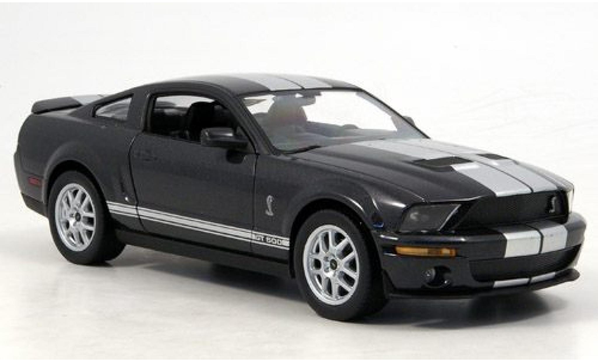 Shelby Cobra 1/24 Welly GT 500 schwarz 1:24 modellino in miniatura