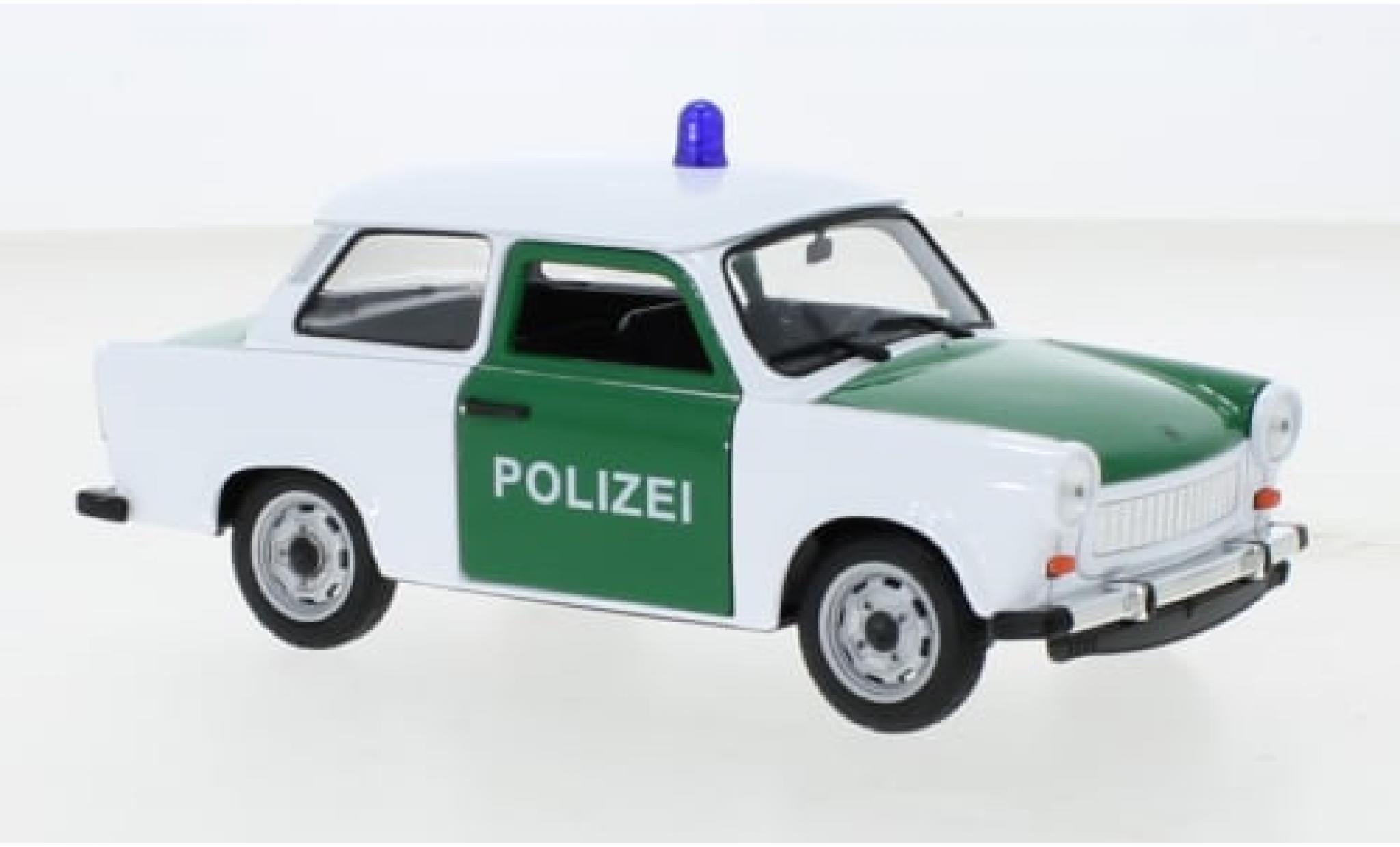 Trabant 601 1/24 Welly Polizei (D) 1:24 modellino in miniatura
