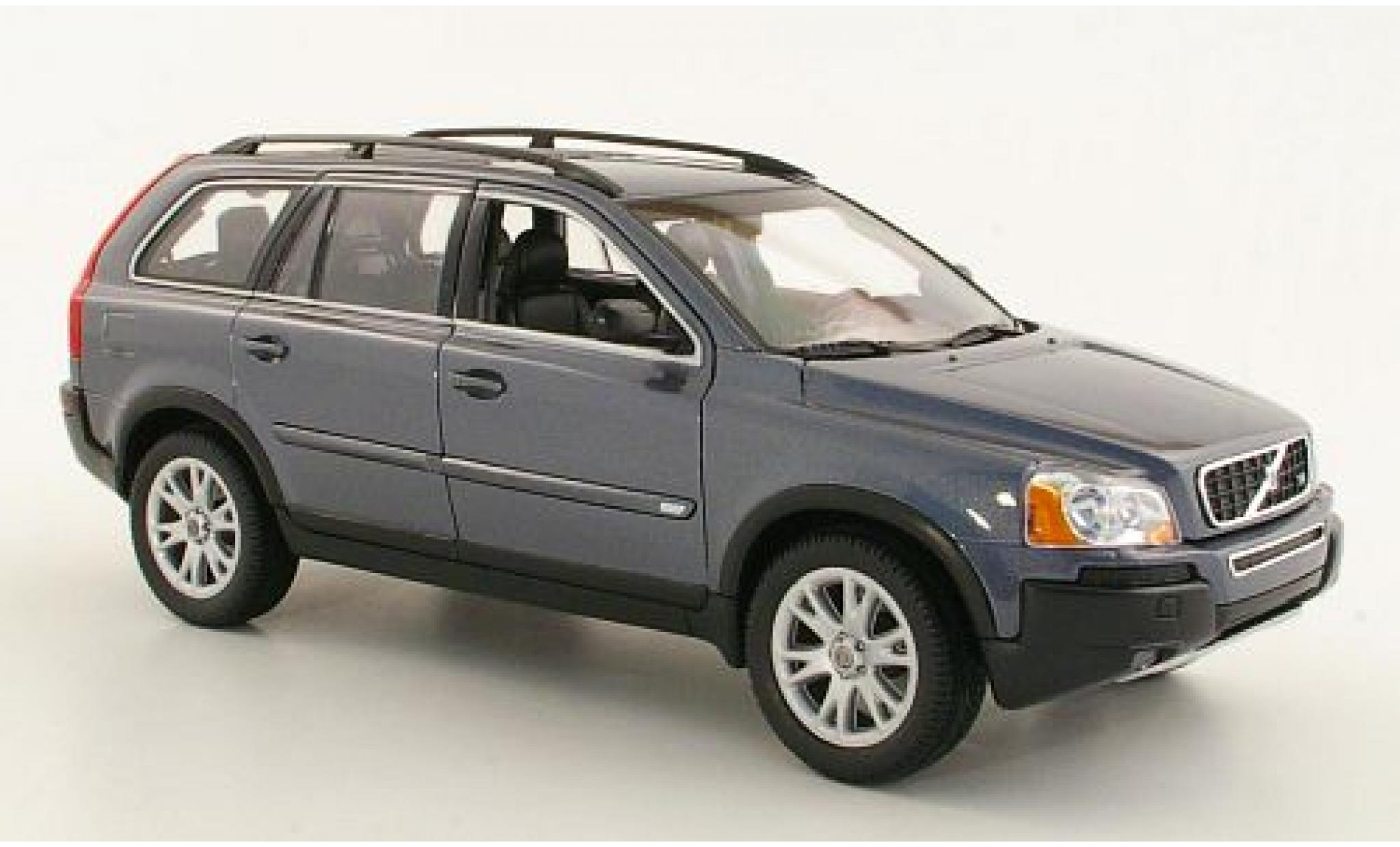 Volvo XC 1/18 Welly 90 anthrazit 2003 1:18 modellino in miniatura