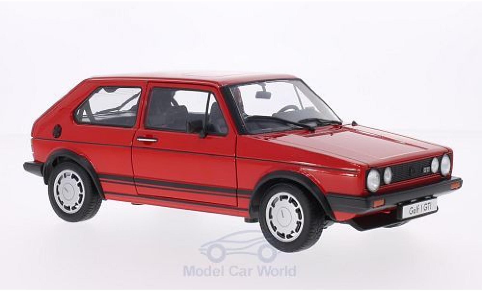 Volkswagen Golf V 1/18 Welly I GTI rosso 1982 modellino in miniatura