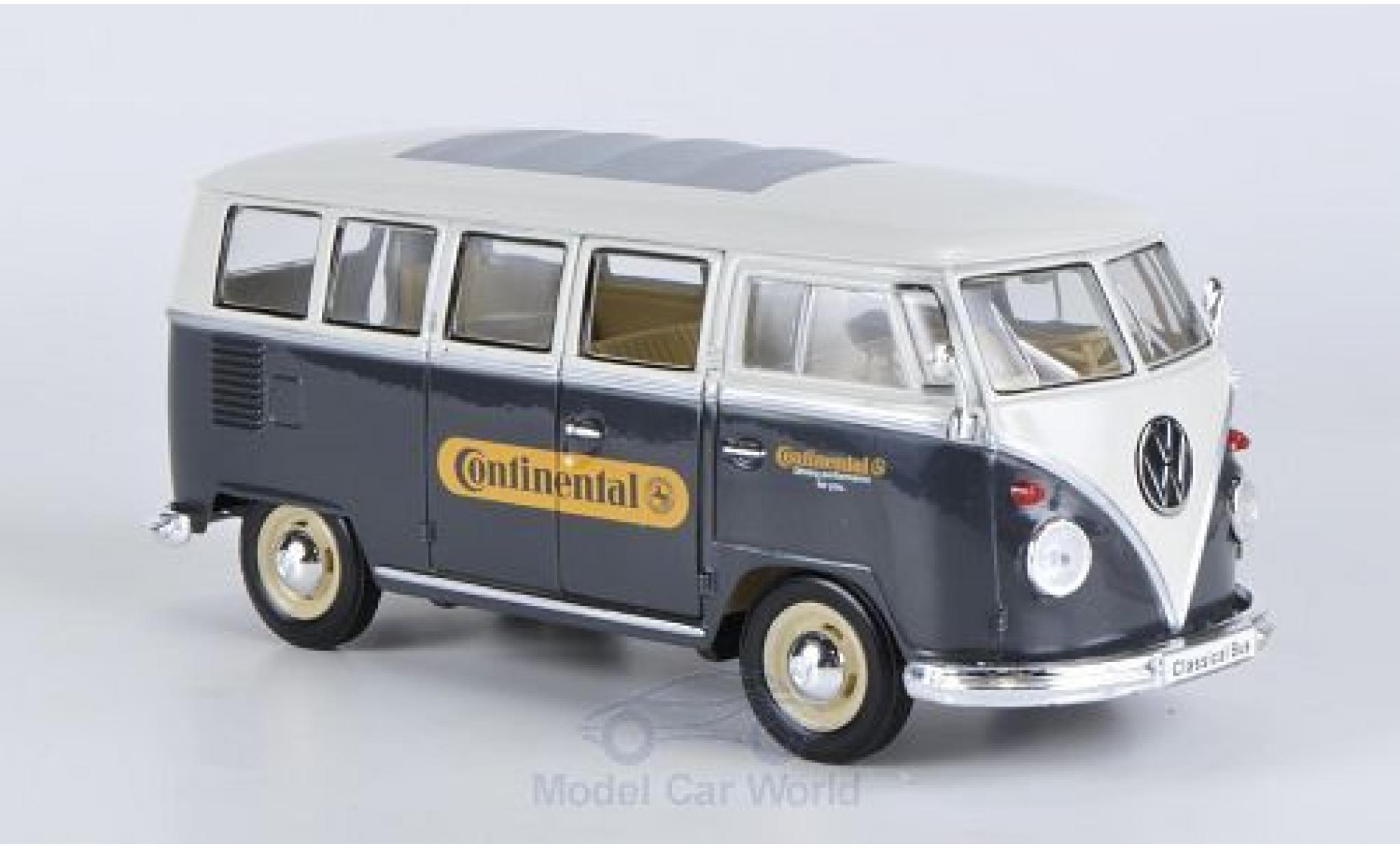 Volkswagen T1 1/24 Welly Continental 1962 Bus modellino in miniatura