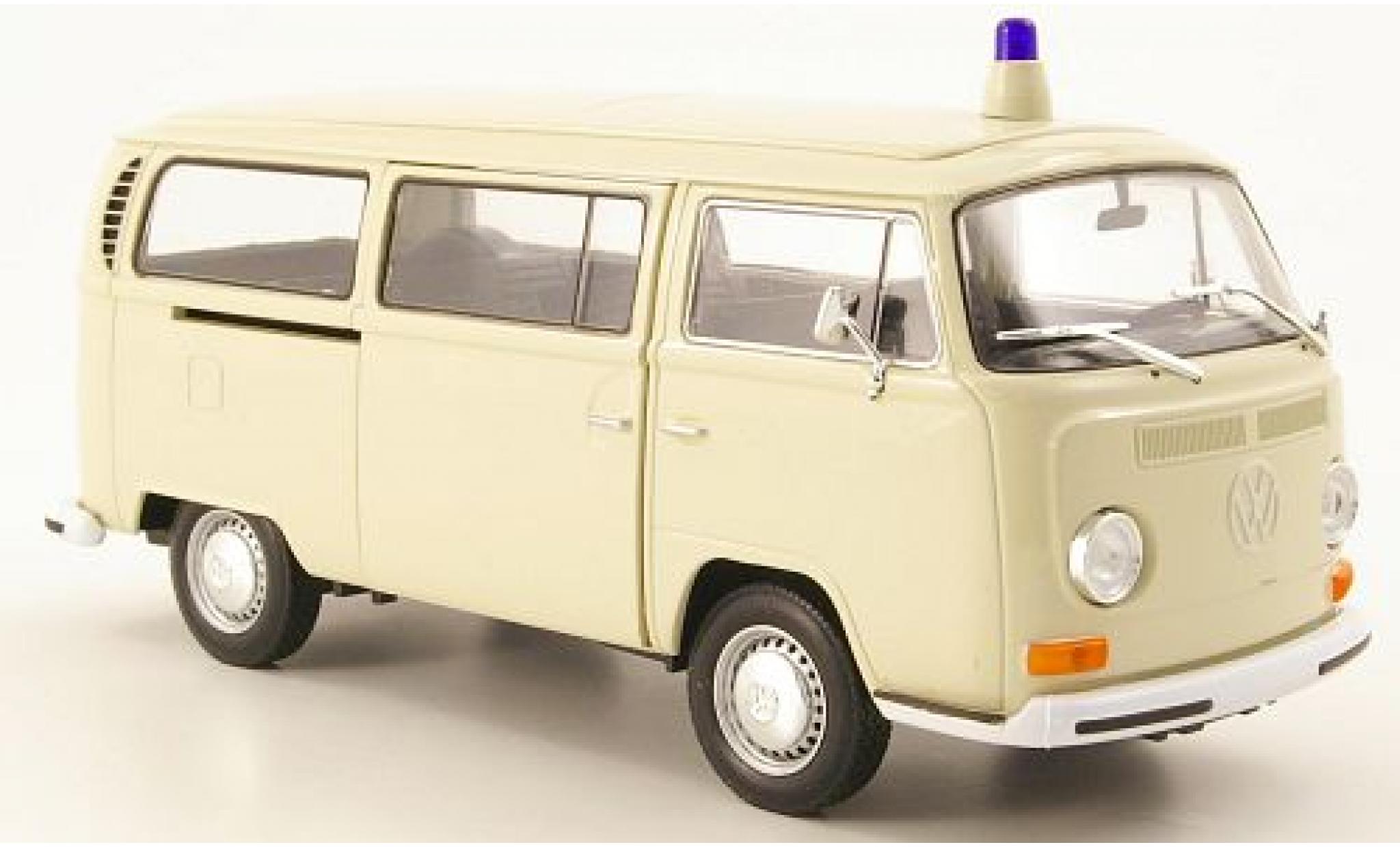 Volkswagen T2 1/24 Welly Bus Ambulanz 1972 1:24 modellino in miniatura