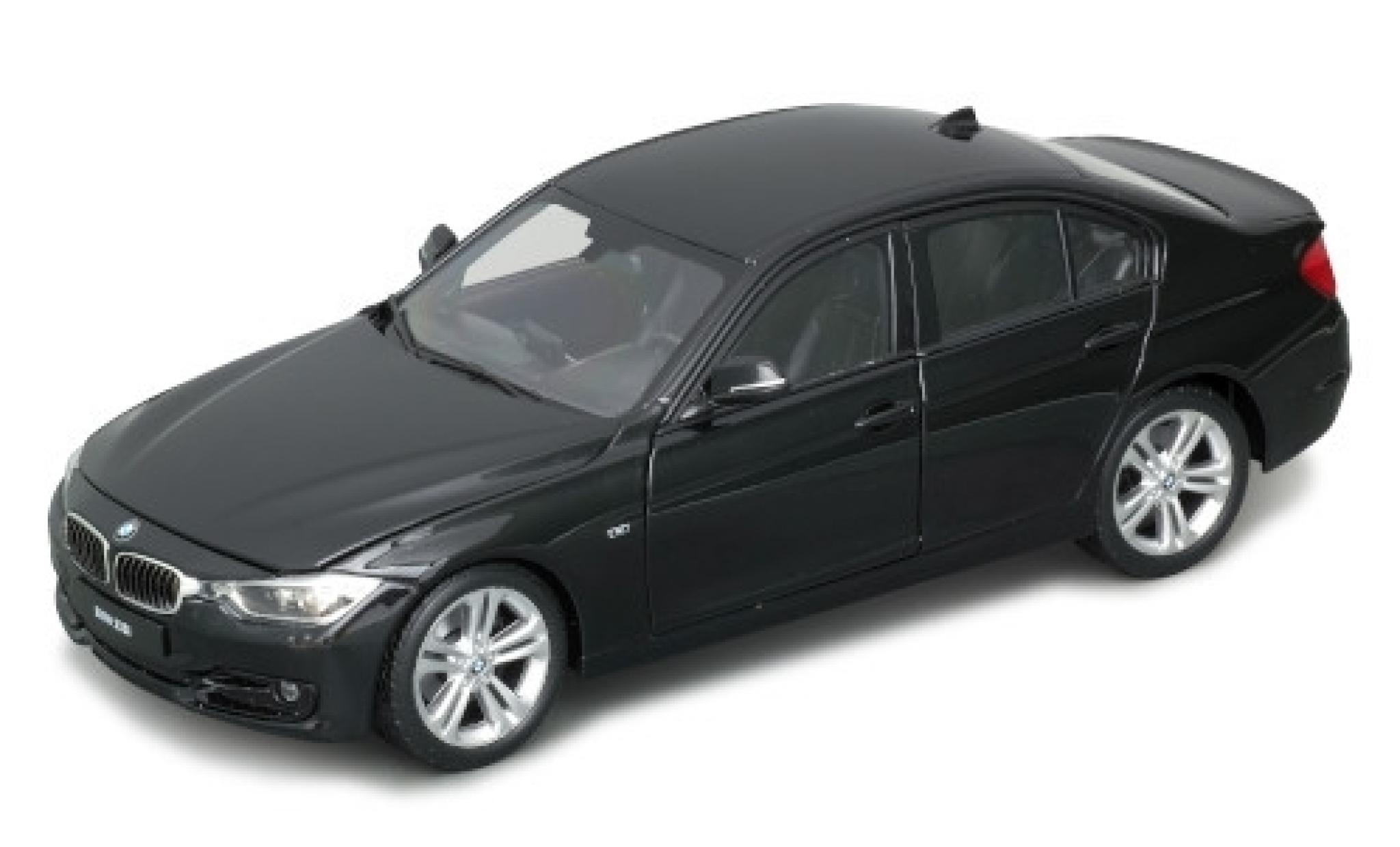 Bmw 335 1/18 Welly i nero modellino in miniatura