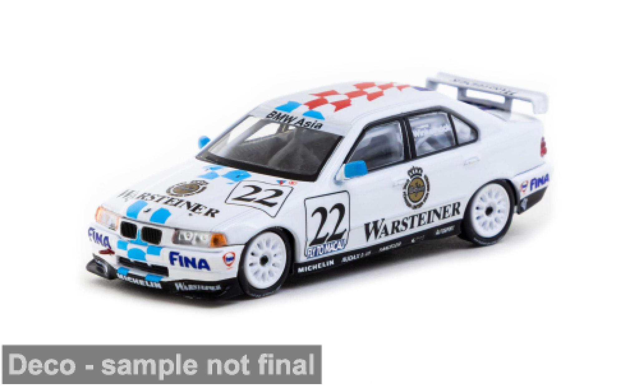 Bmw 320 1/64 Werk83 i (E36) ADAC STW Cup 1996 #22 1:64 modellino in miniatura