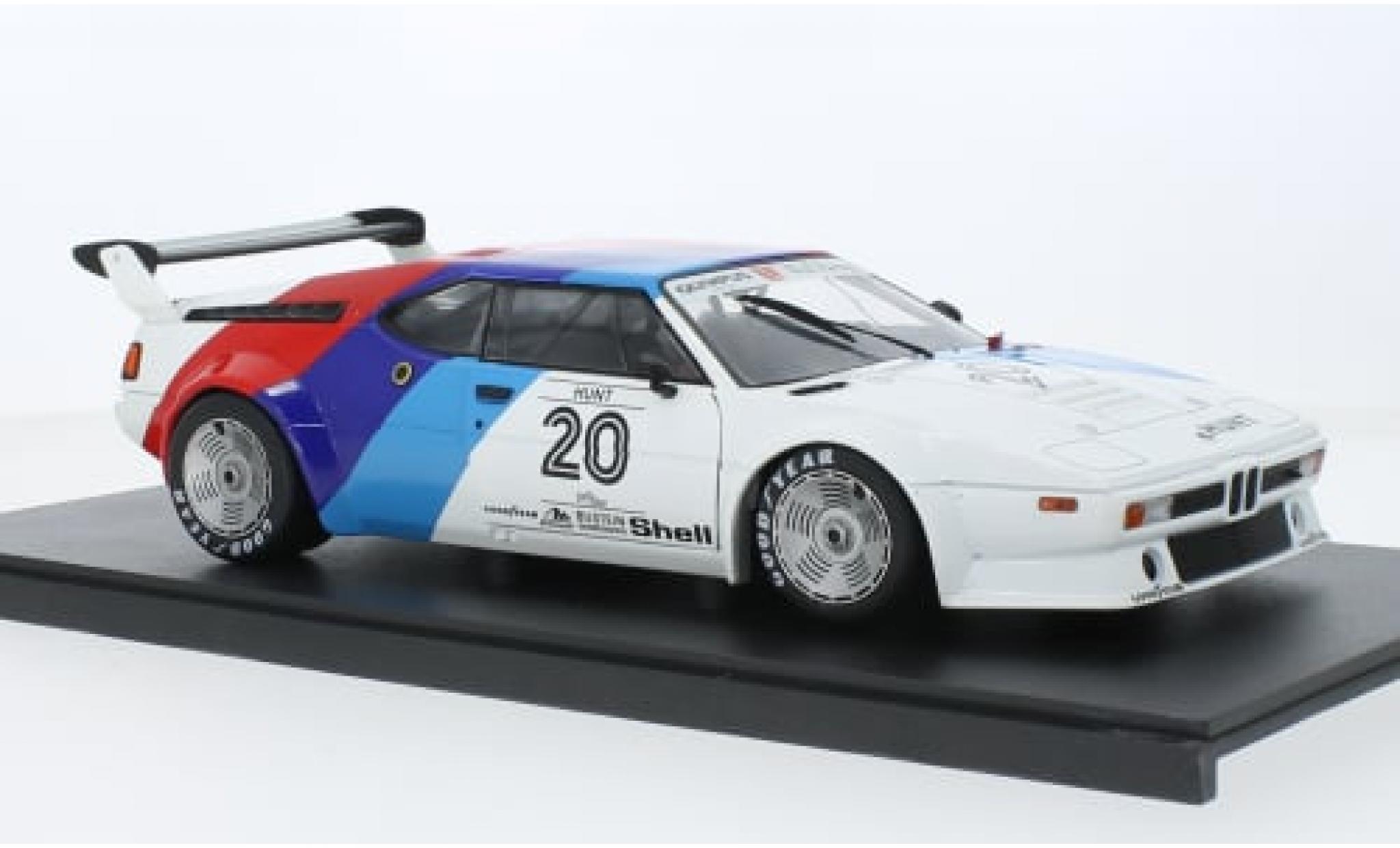 Bmw M1 1/18 Werk83 Procar No.20 Procar Donington 1979 1:18 modellino in miniatura
