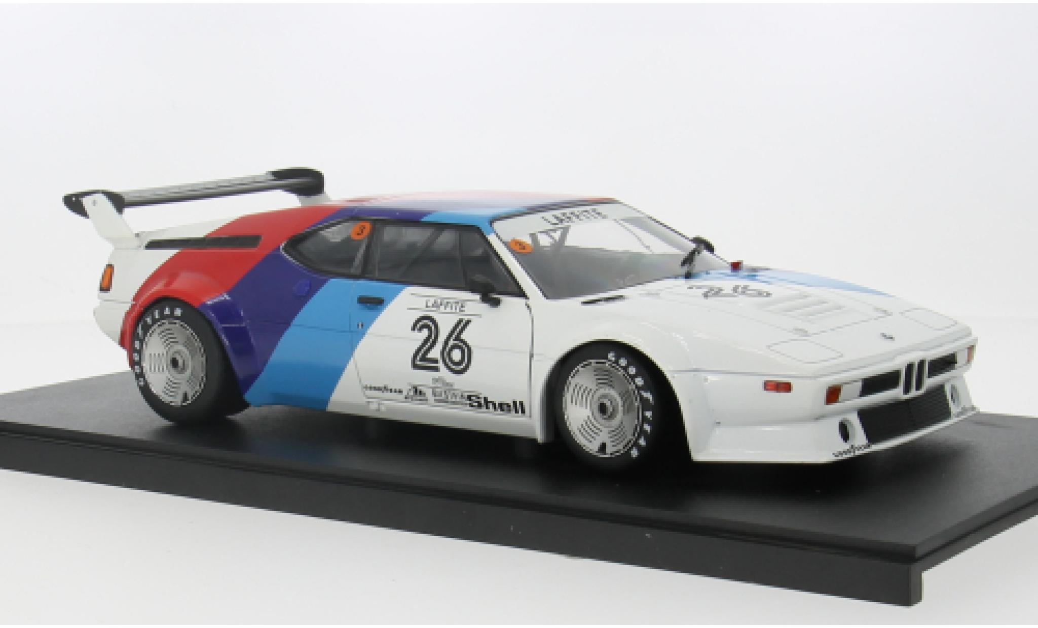Bmw M1 1/18 Werk83 Procar Procar 1979 #26 1:18 modellino in miniatura