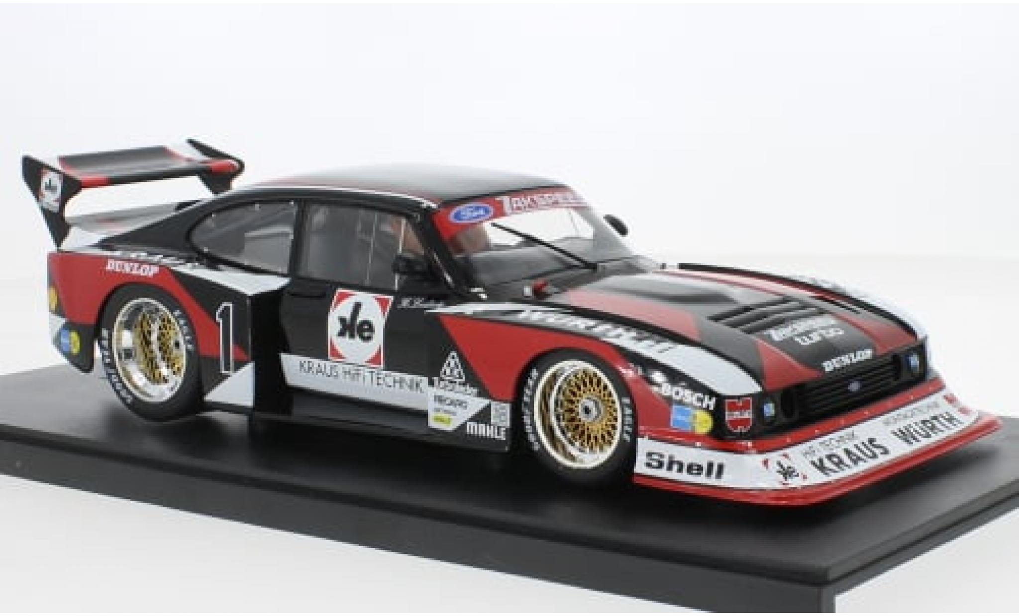 Ford Capri 1/18 Werk83 Turbo Gr.5 No.1 Zakspeed Kraus / Würth DRM 1980 1:18 modellino in miniatura