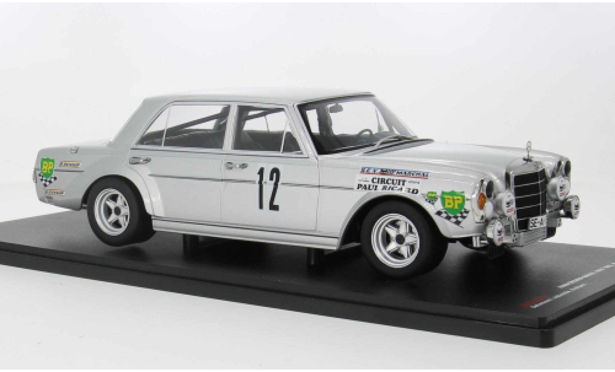 Mercedes 300 1/18 Werk83 SEL 6.8 AMG Paul Ricard 1971 #12 1:18 modellino in miniatura