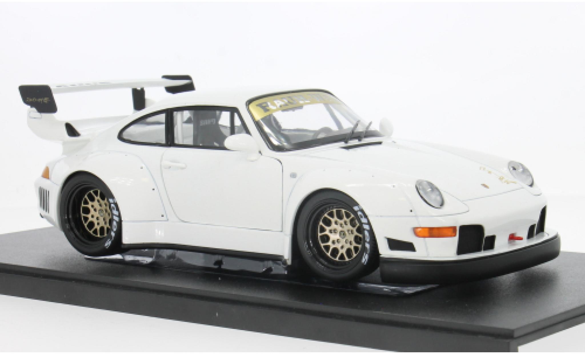 Porsche 993 RWB Werk83 911  Osechi G2.2 weiss 1:18 modellino in miniatura