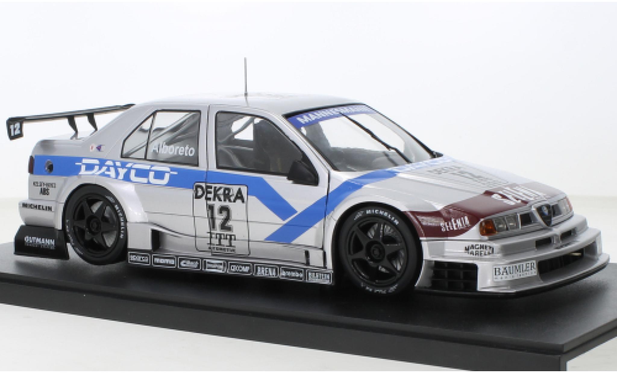 Alfa Romeo 155 1/18 Werk83 V6 TI No.12 Dayco ITC 1995 modellino in miniatura