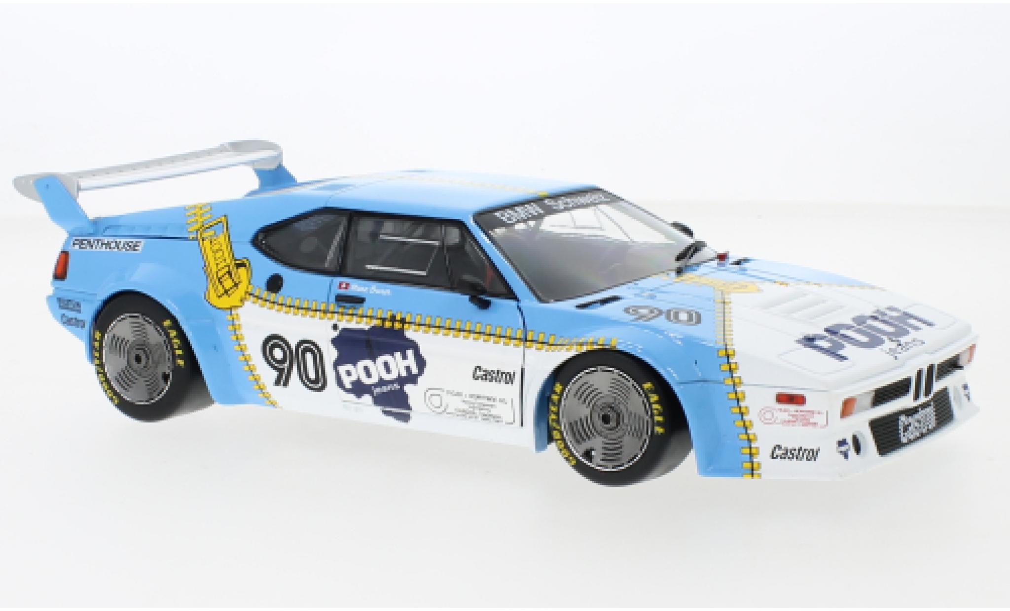 Bmw M1 1/18 Werk83 Procar No.90 Pooh Jeans Procar 1980 modellino in miniatura
