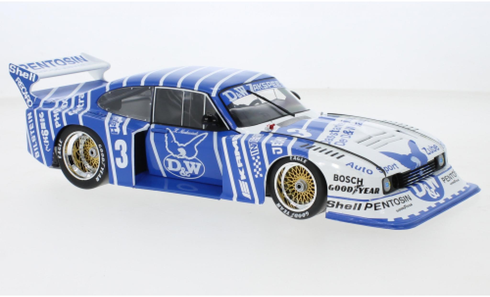 Ford Capri 1/18 Werk83 Turbo Gr.5 No.3 Zakspeed D&W DRM 1982 modellino in miniatura