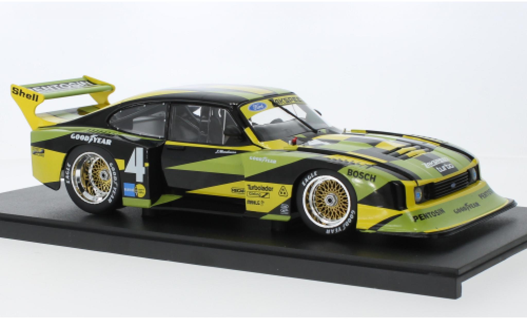 Ford Capri 1/18 Werk83 Turbo Gr.5 No.4 Zakspeed Pentosin DRM 1981 modellino in miniatura