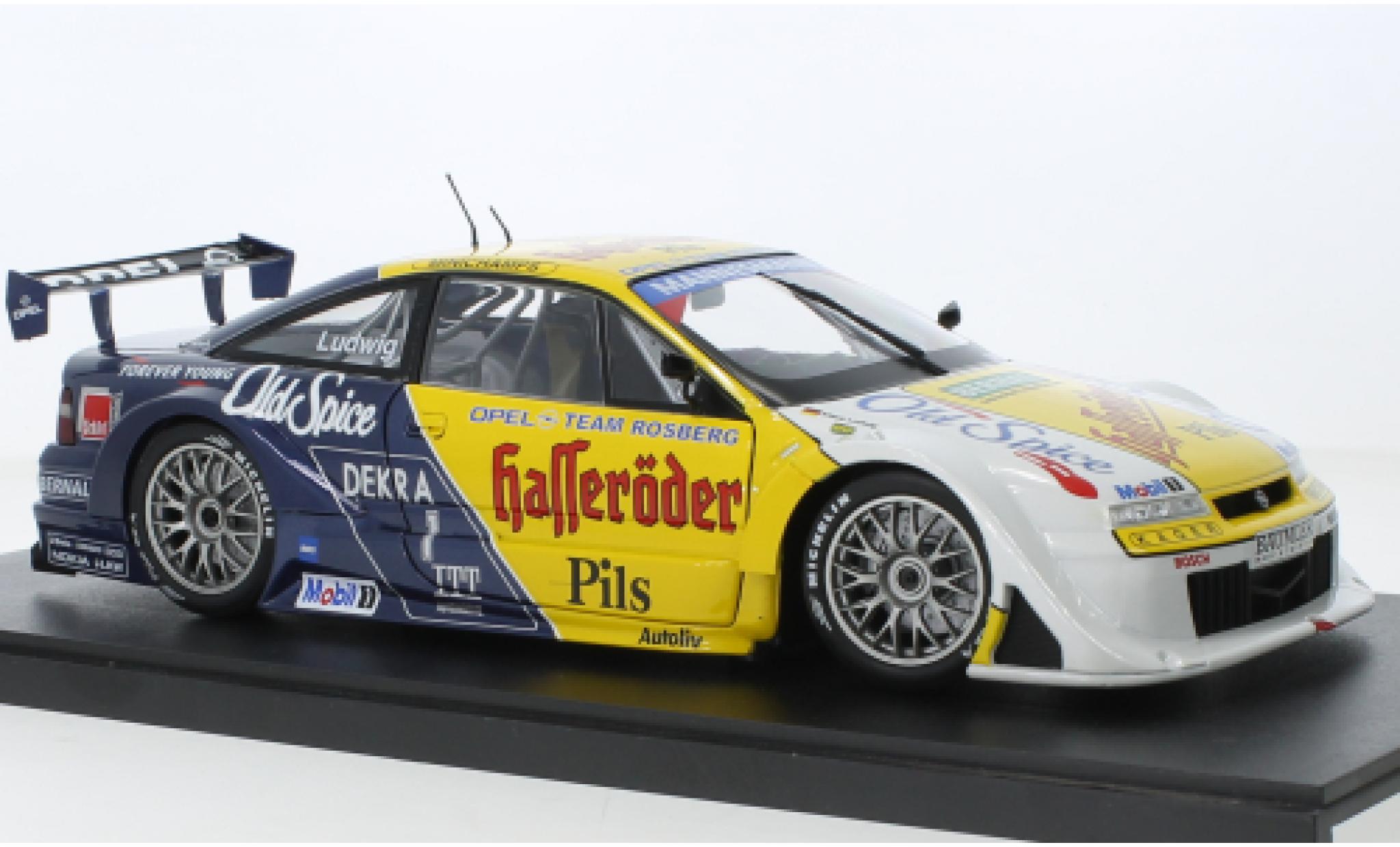 Opel Calibra 1/18 Werk83 V6 4x4 No.1 Team Rosberg Hasseröder DTM 1995 modellino in miniatura