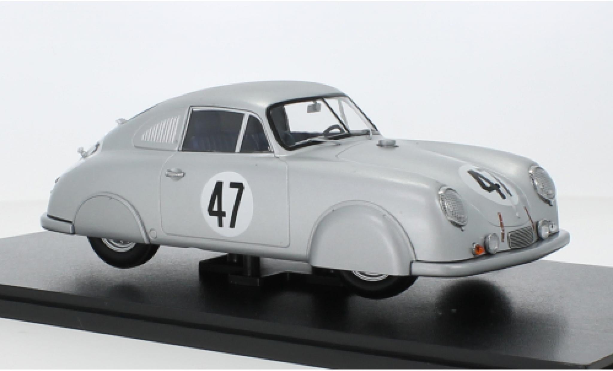 Porsche 356 1/18 Werk83 SL No.47 24h Le Mans 1951 modellino in miniatura
