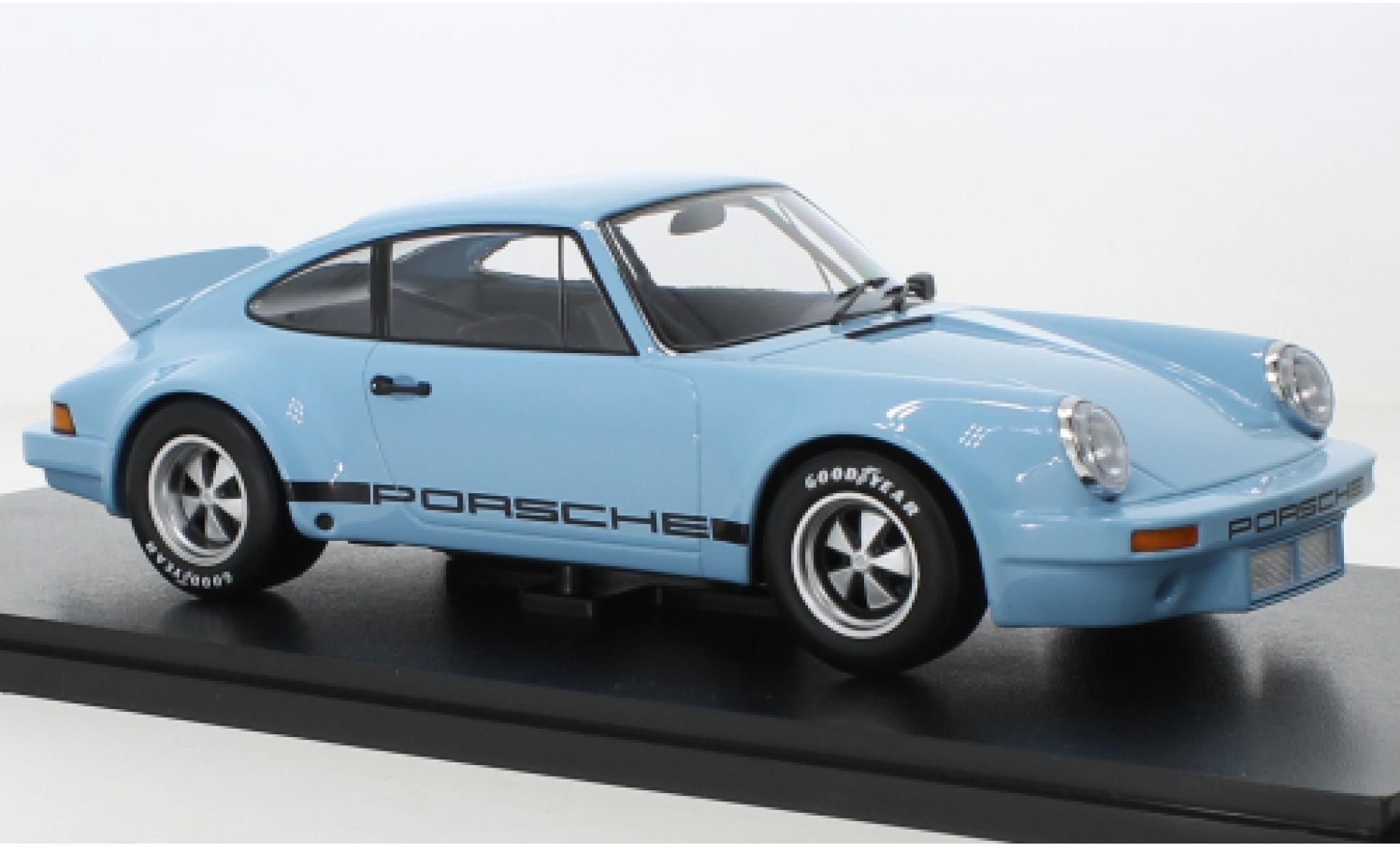 Porsche 911 1/18 Werk83 Carrera 3.0 RSR blu modellino in miniatura