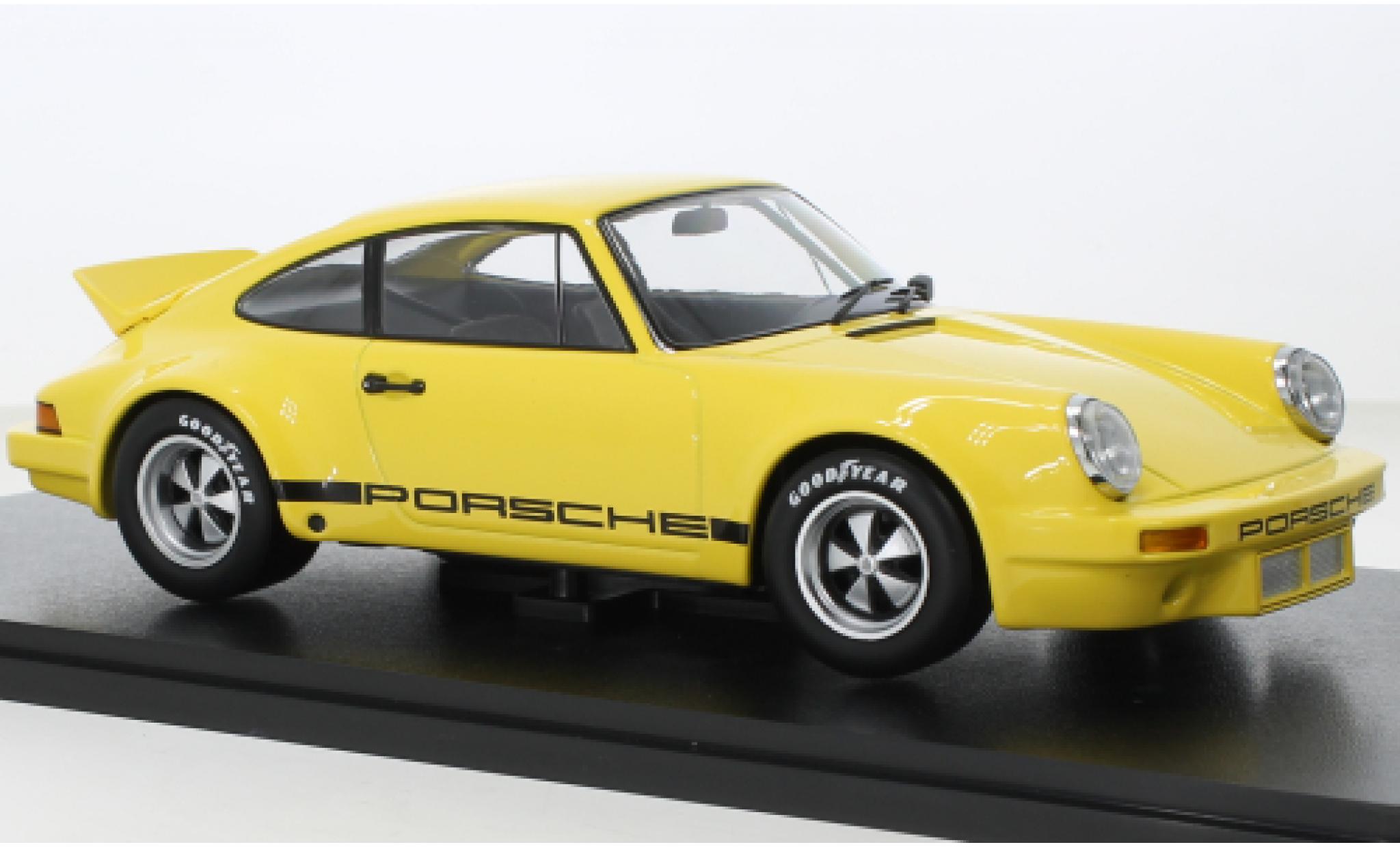 Porsche 911 1/18 Werk83 Carrera 3.0 RSR giallo modellino in miniatura