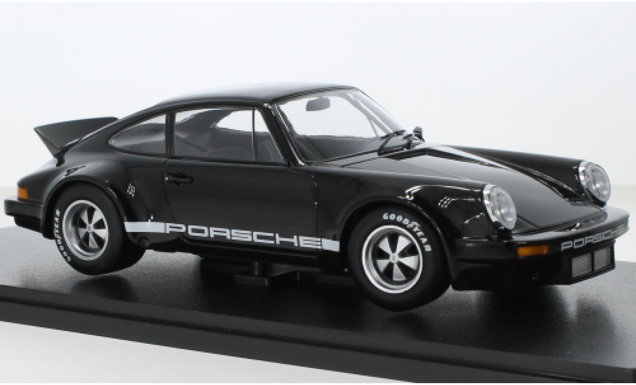 Porsche 911 1/18 Werk83 Carrera 3.0 RSR nero modellino in miniatura