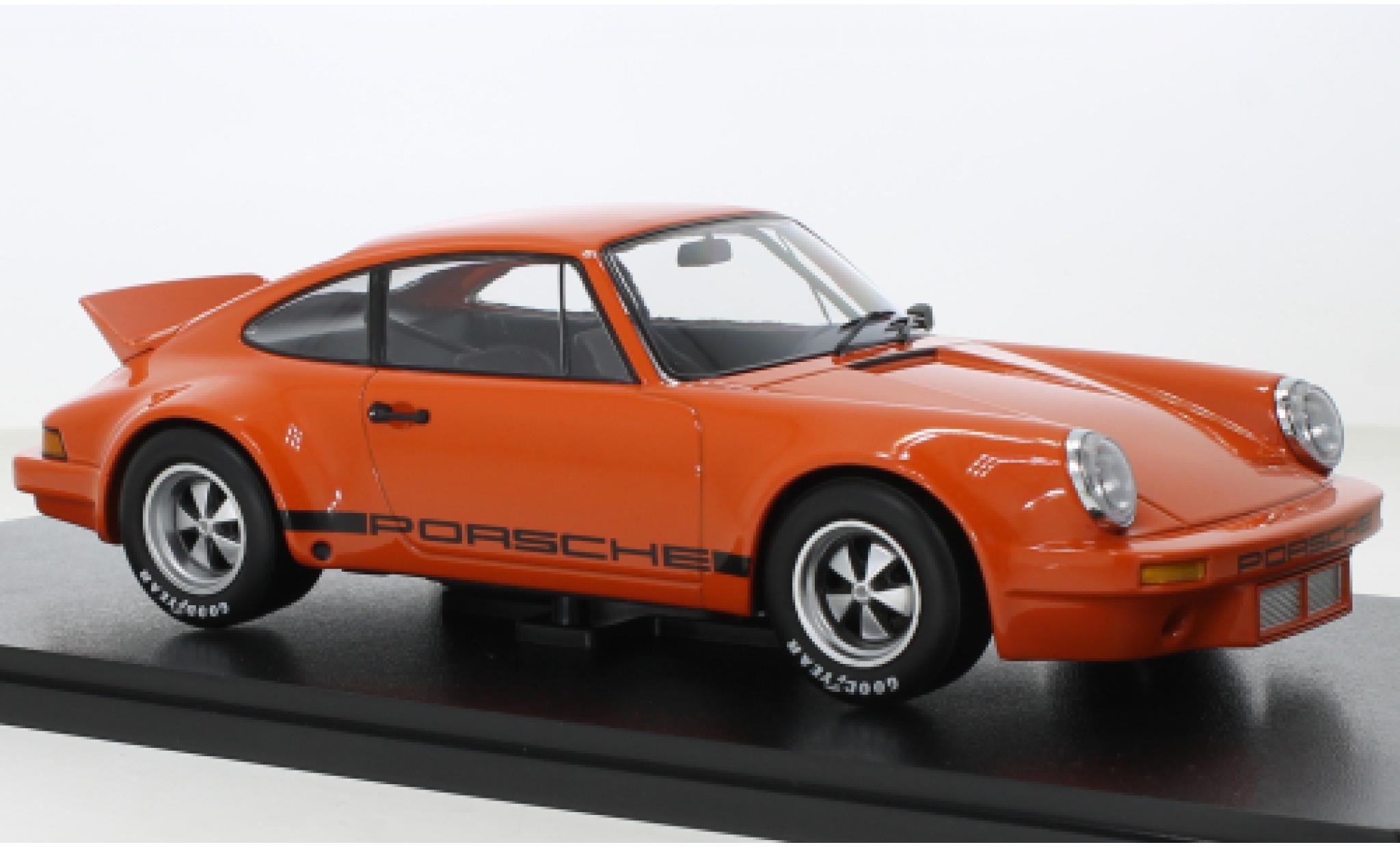 Porsche 911 1/18 Werk83 Carrera 3.0 RSR orange modellino in miniatura
