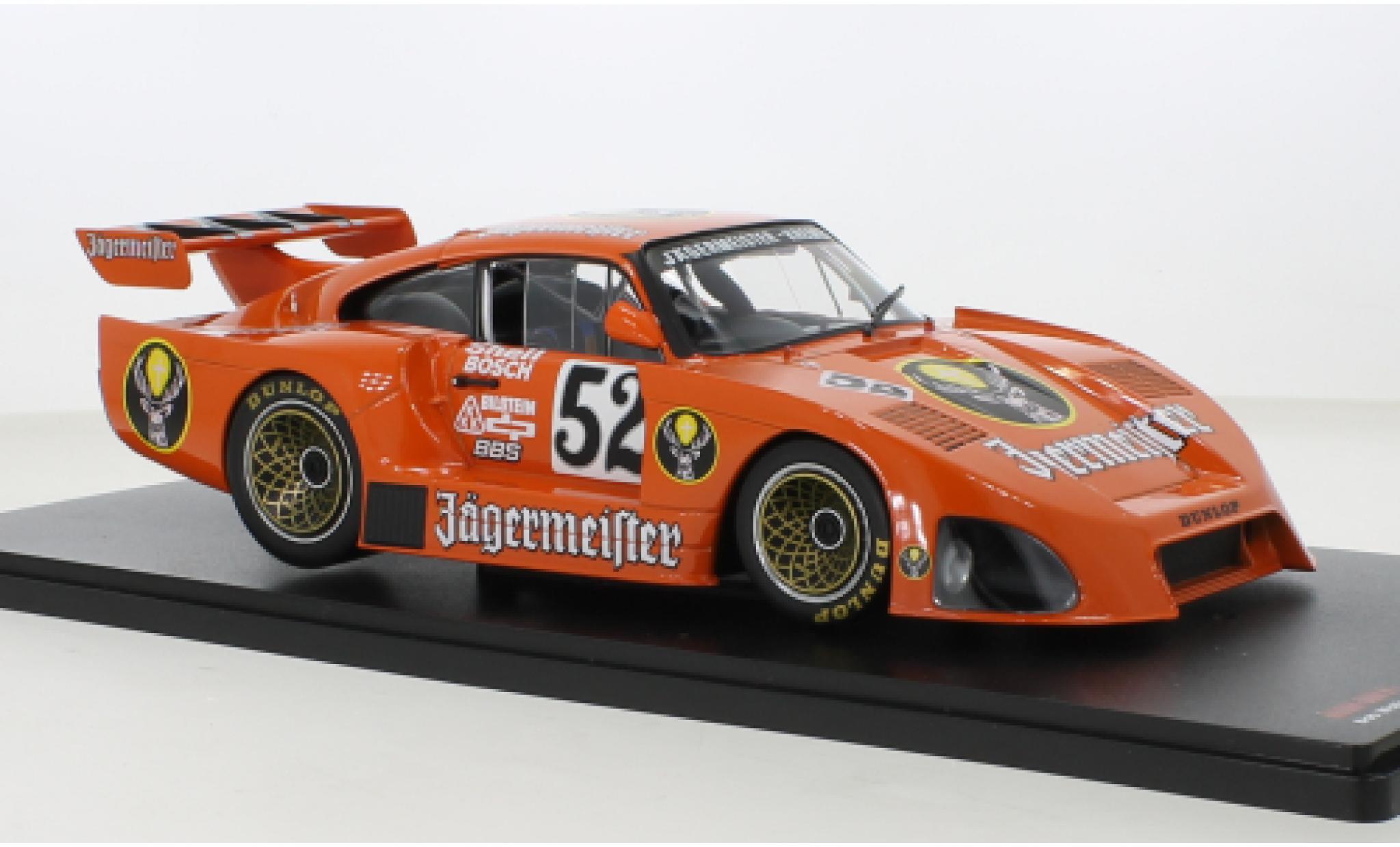 Porsche 935 1981 1/18 Werk83 K4 No.52 Kremer Racing Jägermeister DRM 200 Meilen Norisring modellino in miniatura