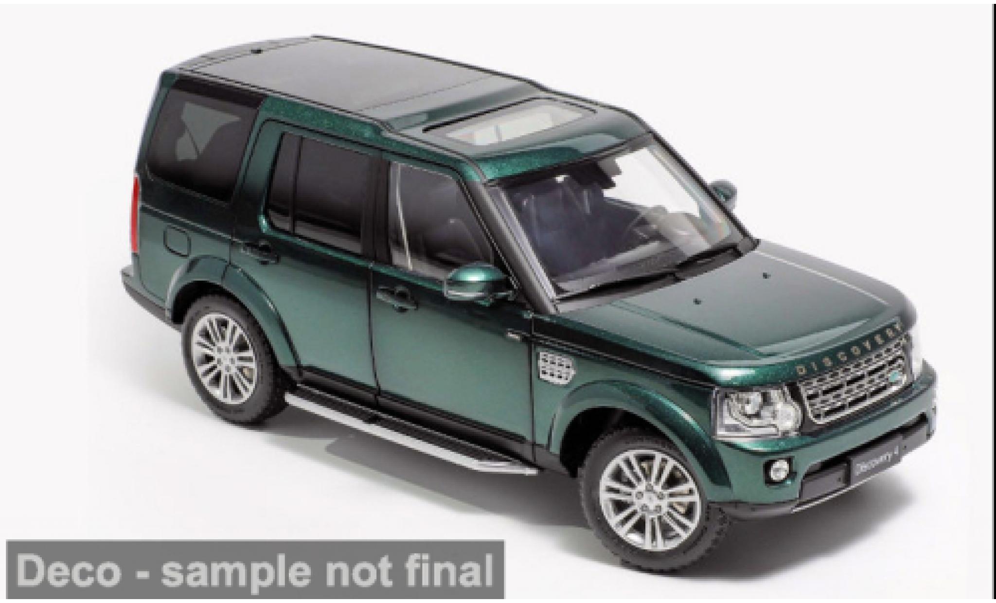 Land Rover Range Rover 1/18 WhelArt Discovery 4 grün 2009 1:18 modellino in miniatura