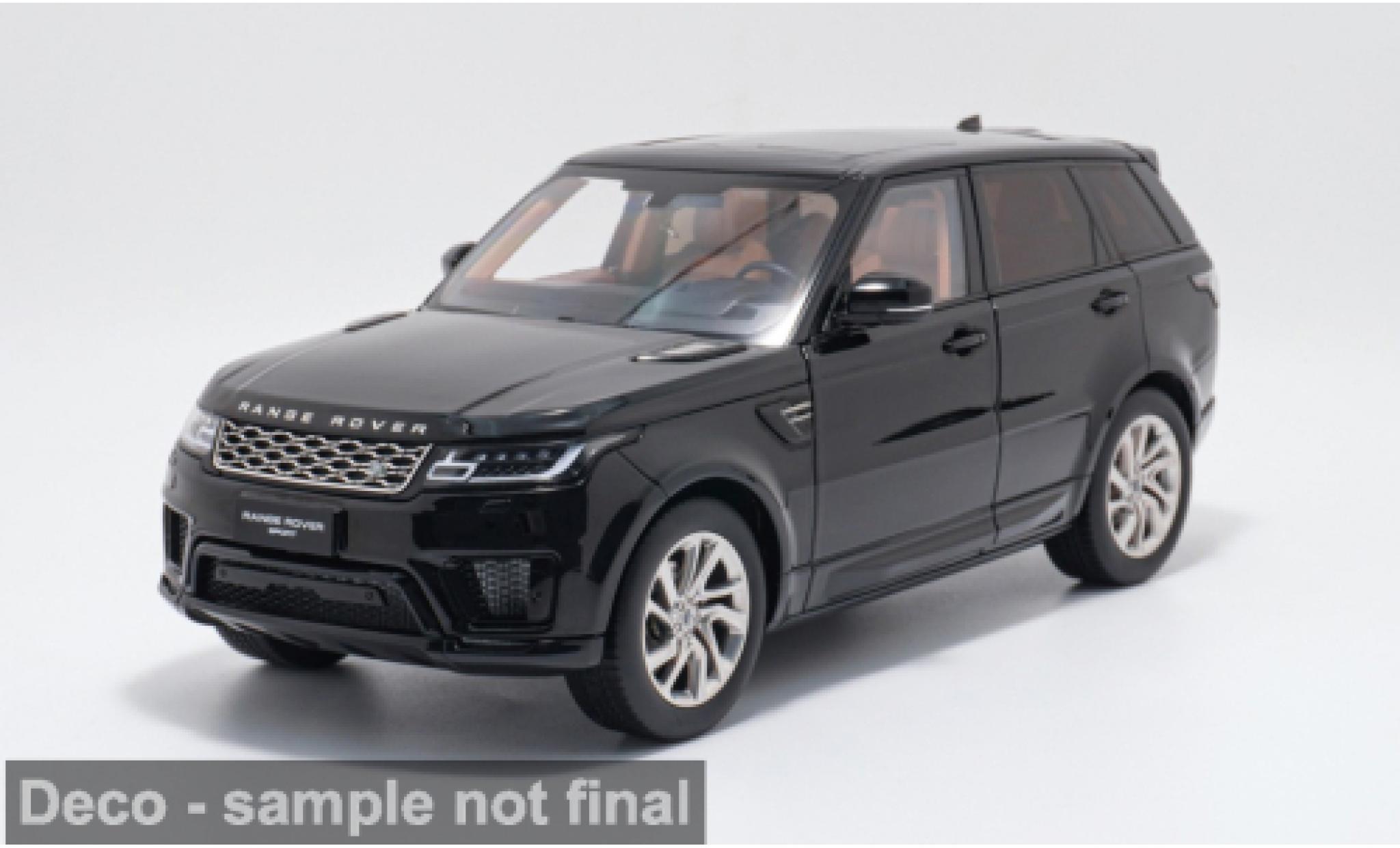 Range Rover Sport 1/18 WhelArt Land Rover schwarz 1:18 modellino in miniatura