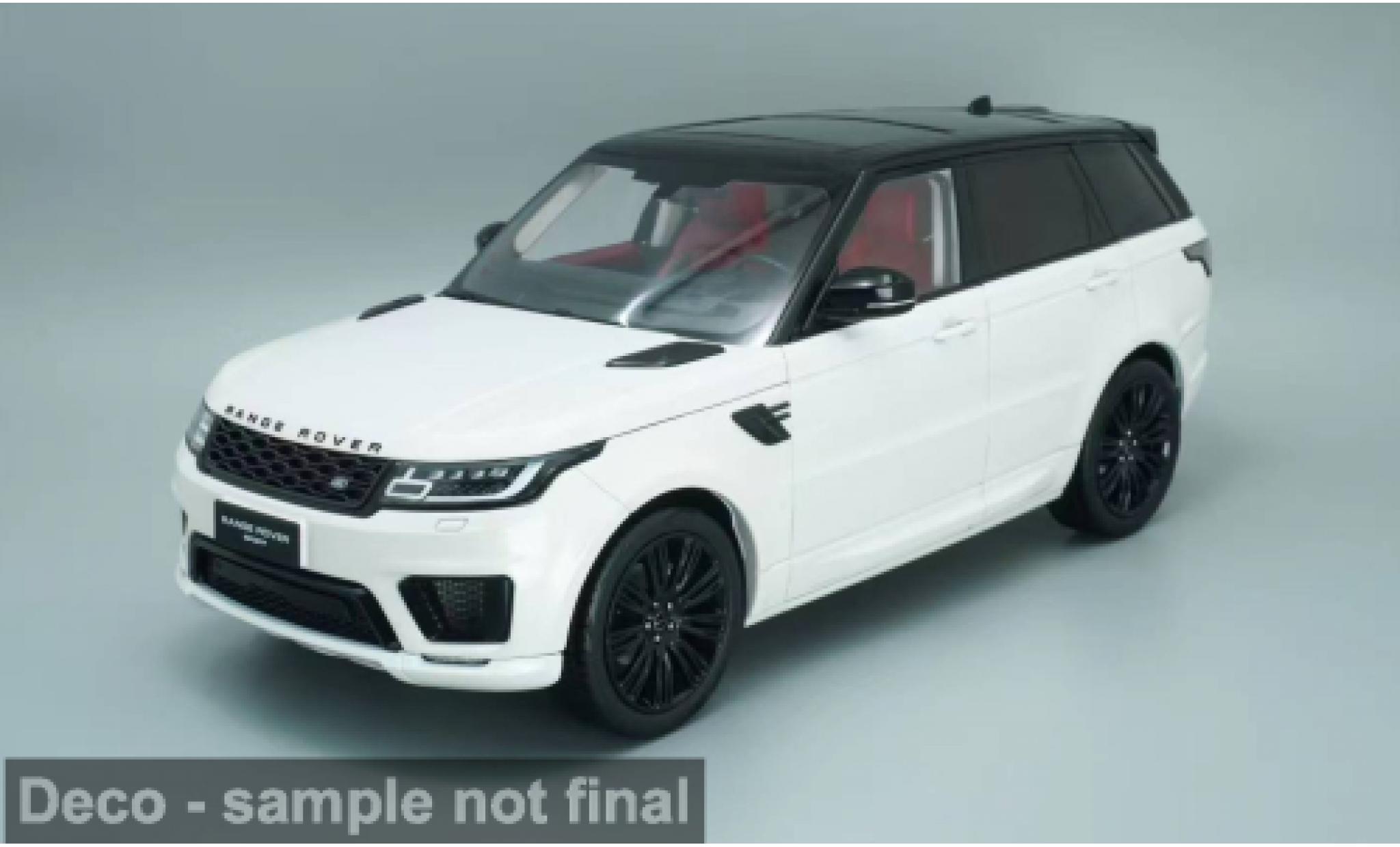 Range Rover Sport WhelArt Land Rover weiss 2018 1:18 modellino in miniatura