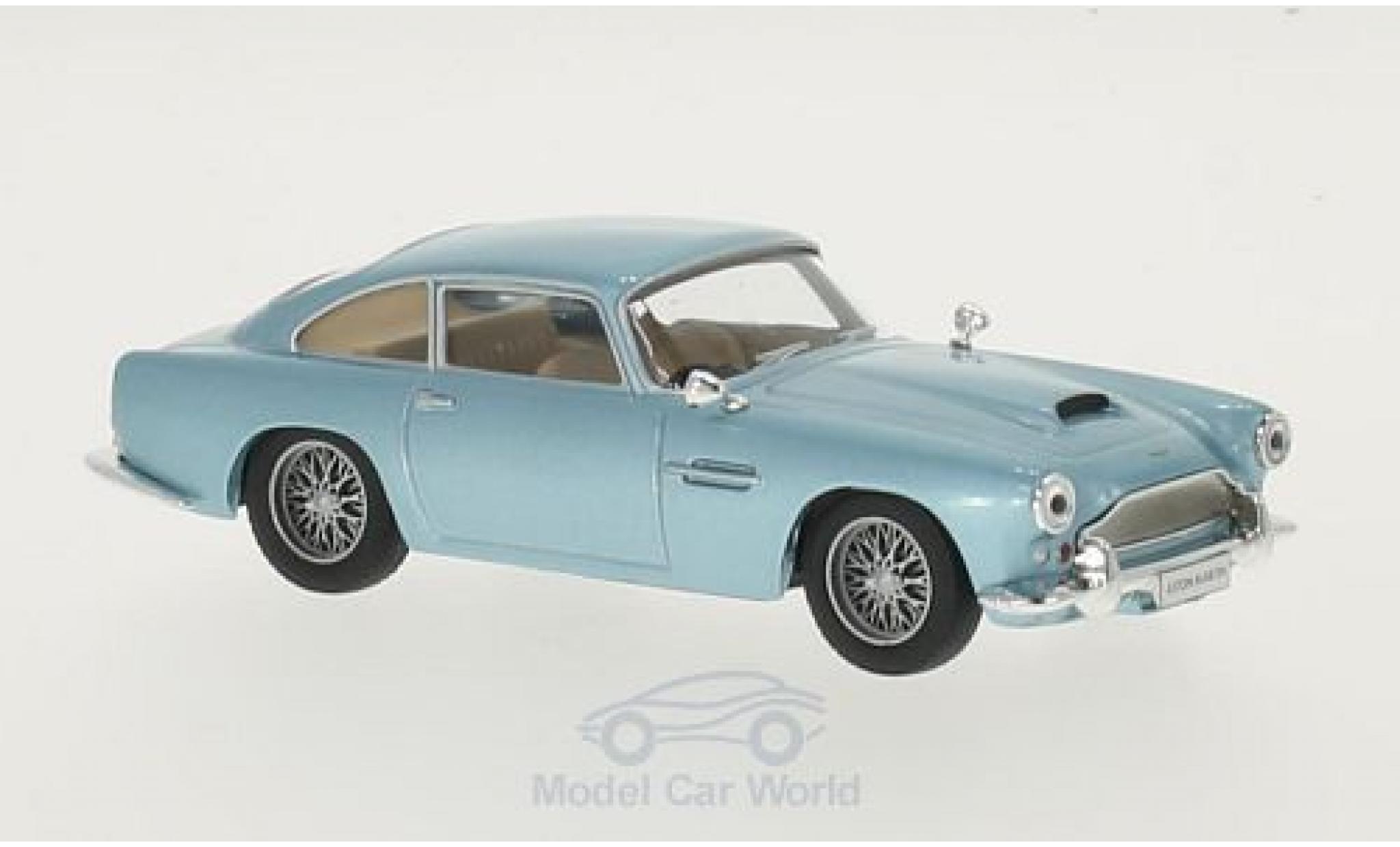 Aston Martin DB4 1/43 WhiteBox DB 4 metallico blu 1958 modellino in miniatura