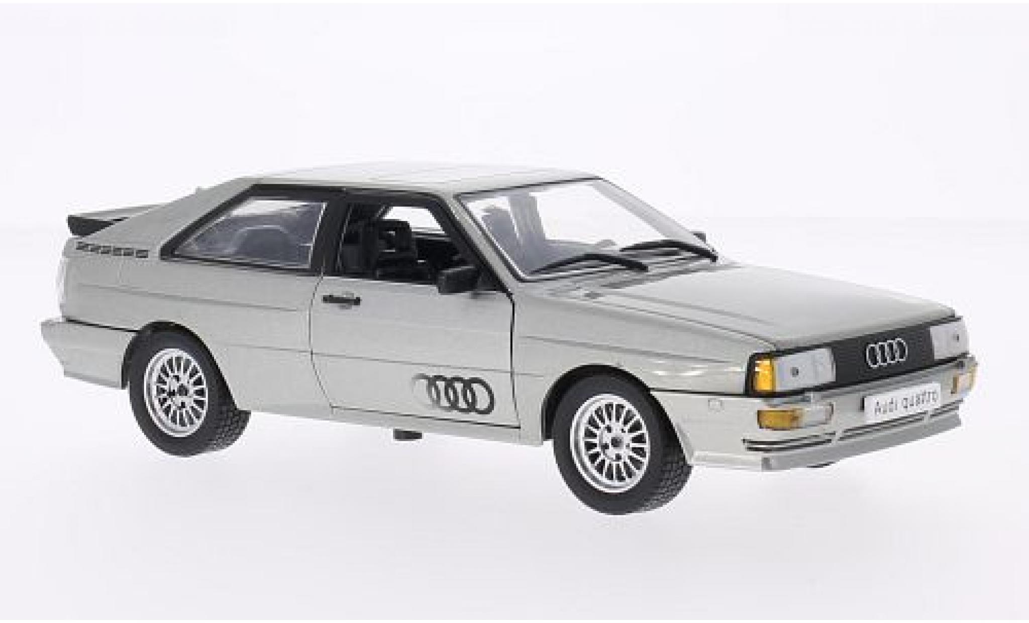 Audi Quattro 1/24 WhiteBox grigio 1986 modellino in miniatura