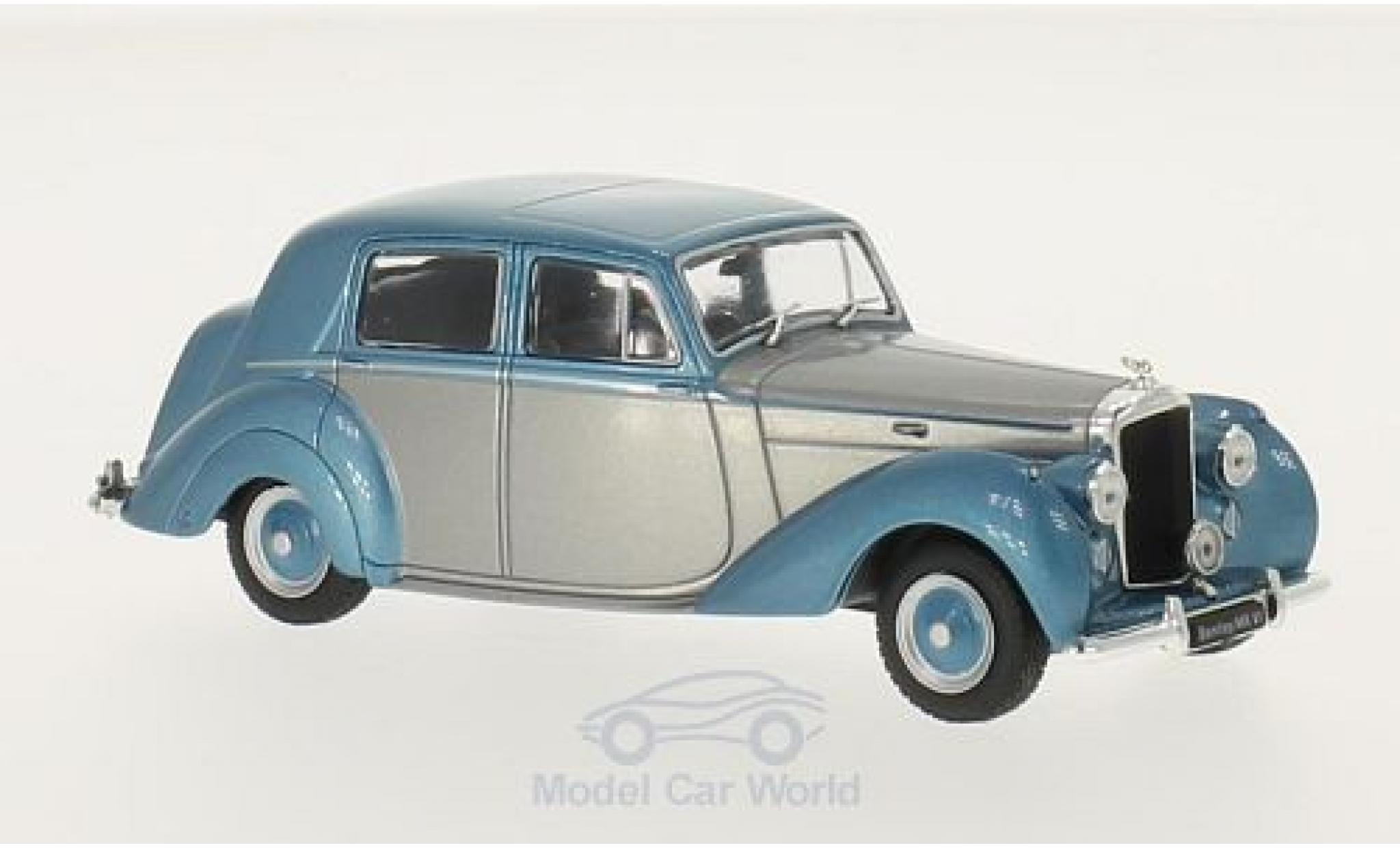 Bentley Mark 6 1/43 WhiteBox MK VI grigio/metallico blu RHD 1950 modellino in miniatura