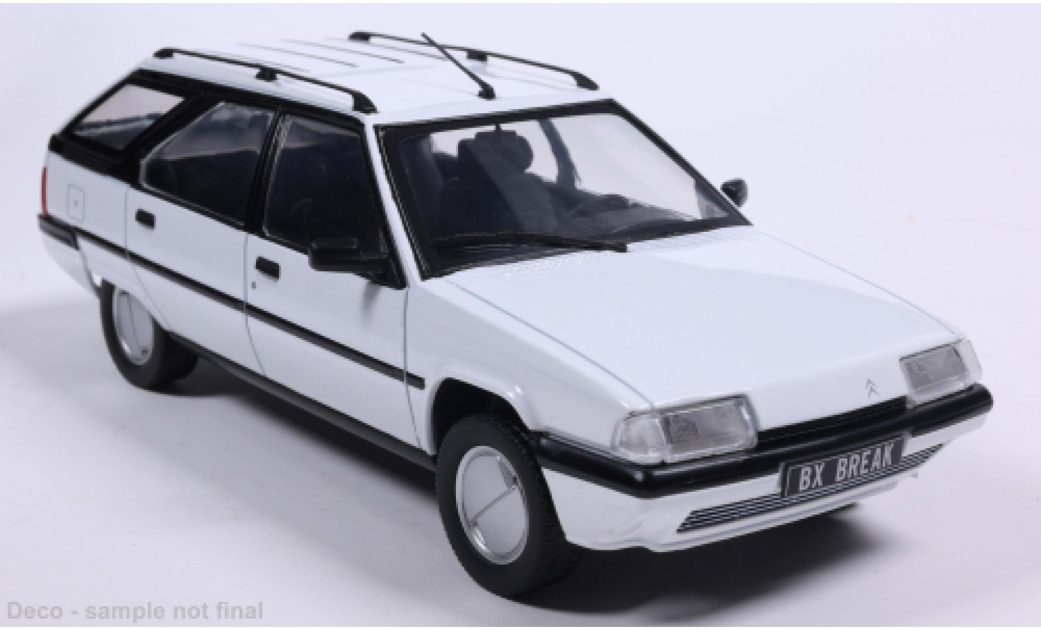 Citroen BX WhiteBox Break weiss 1986 1:24 modellino in miniatura