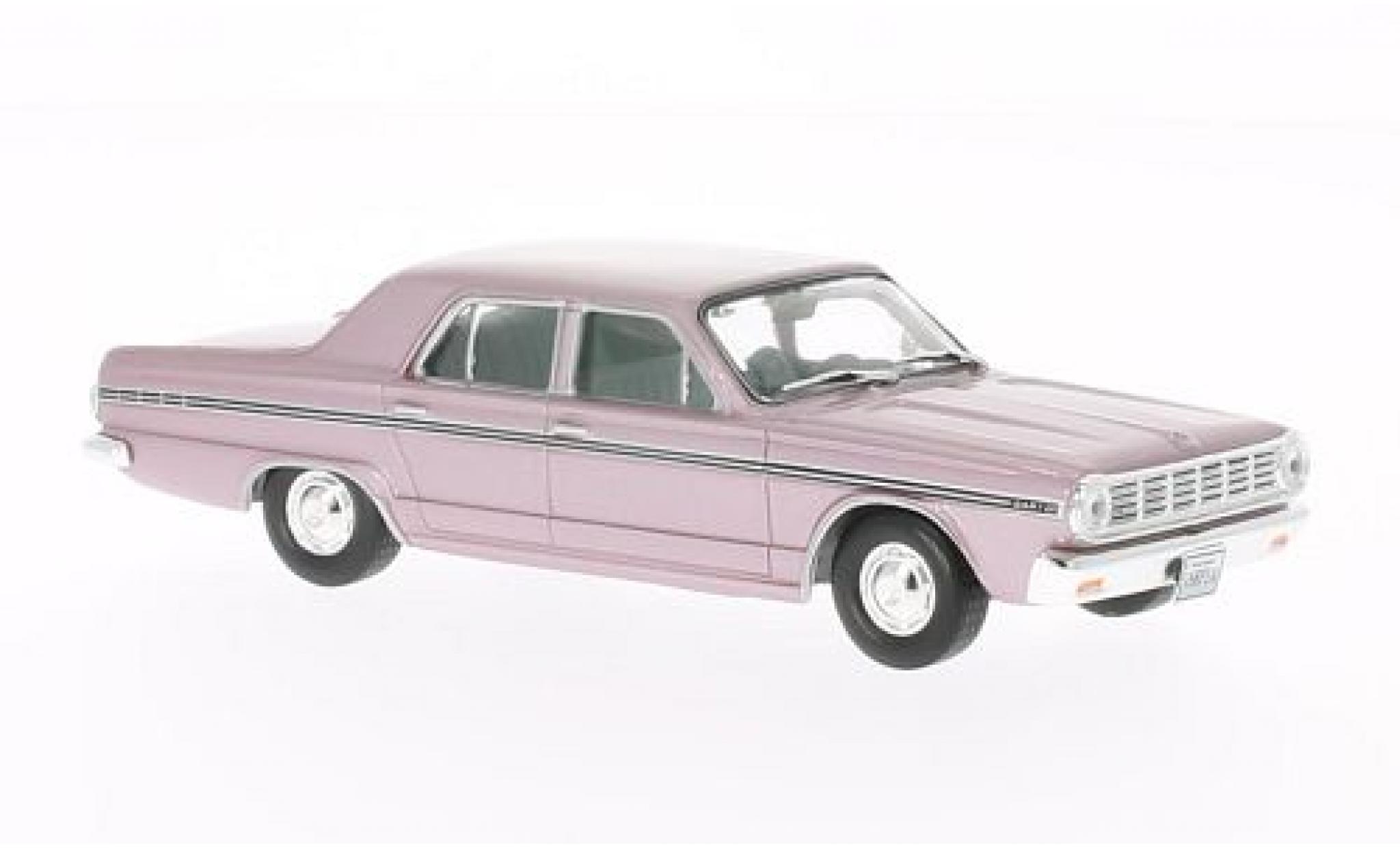Dodge Dart 1/43 WhiteBox metallico lila 1966 modellino in miniatura