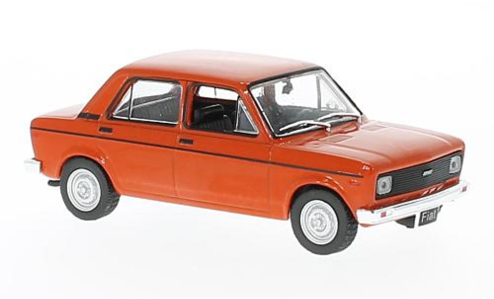 Fiat 128 1/43 WhiteBox Europa rosso 1978 modellino in miniatura