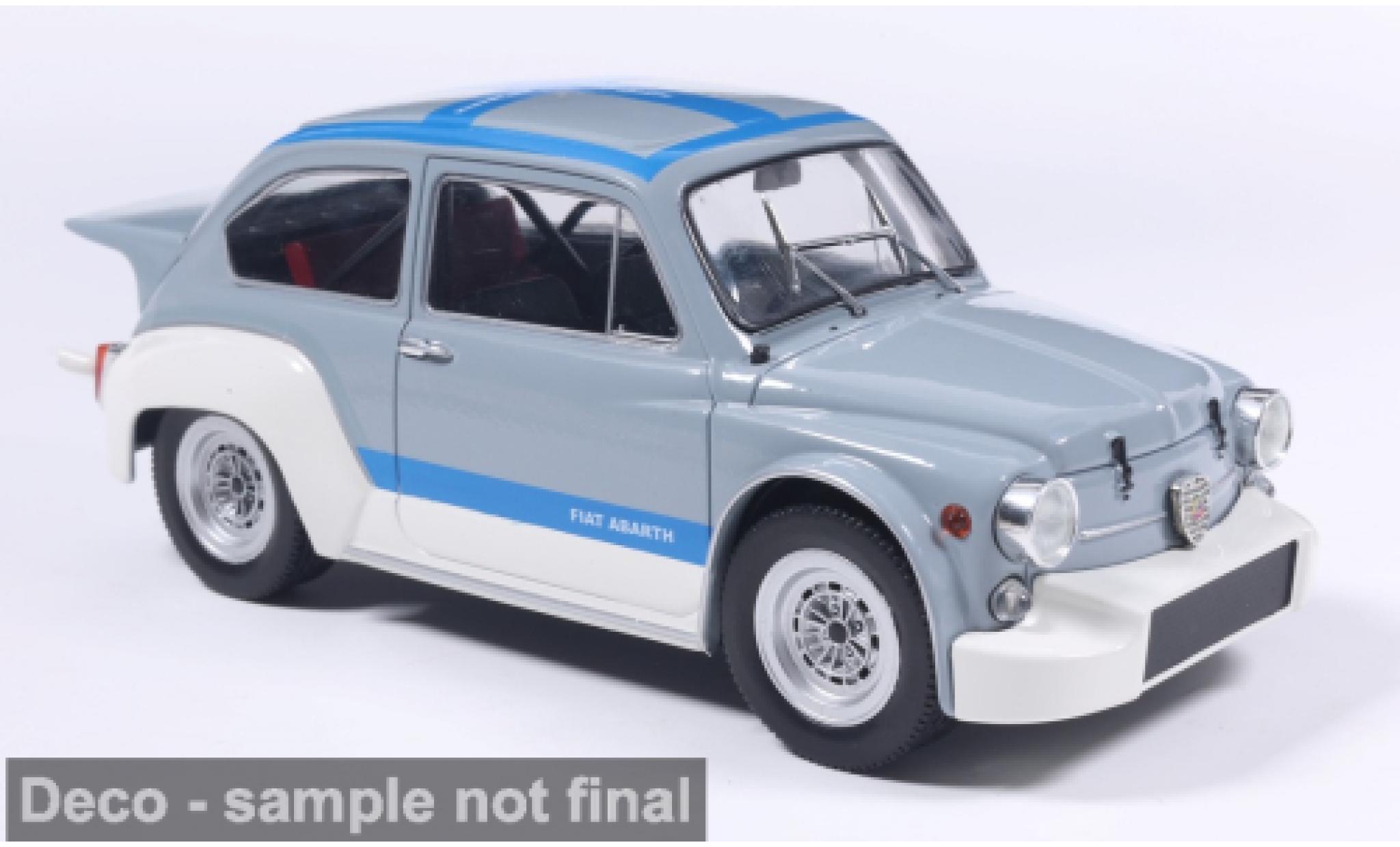 Fiat Abarth 1000 WhiteBox Gr.2 grau/blau 1970 1:24 modellino in miniatura