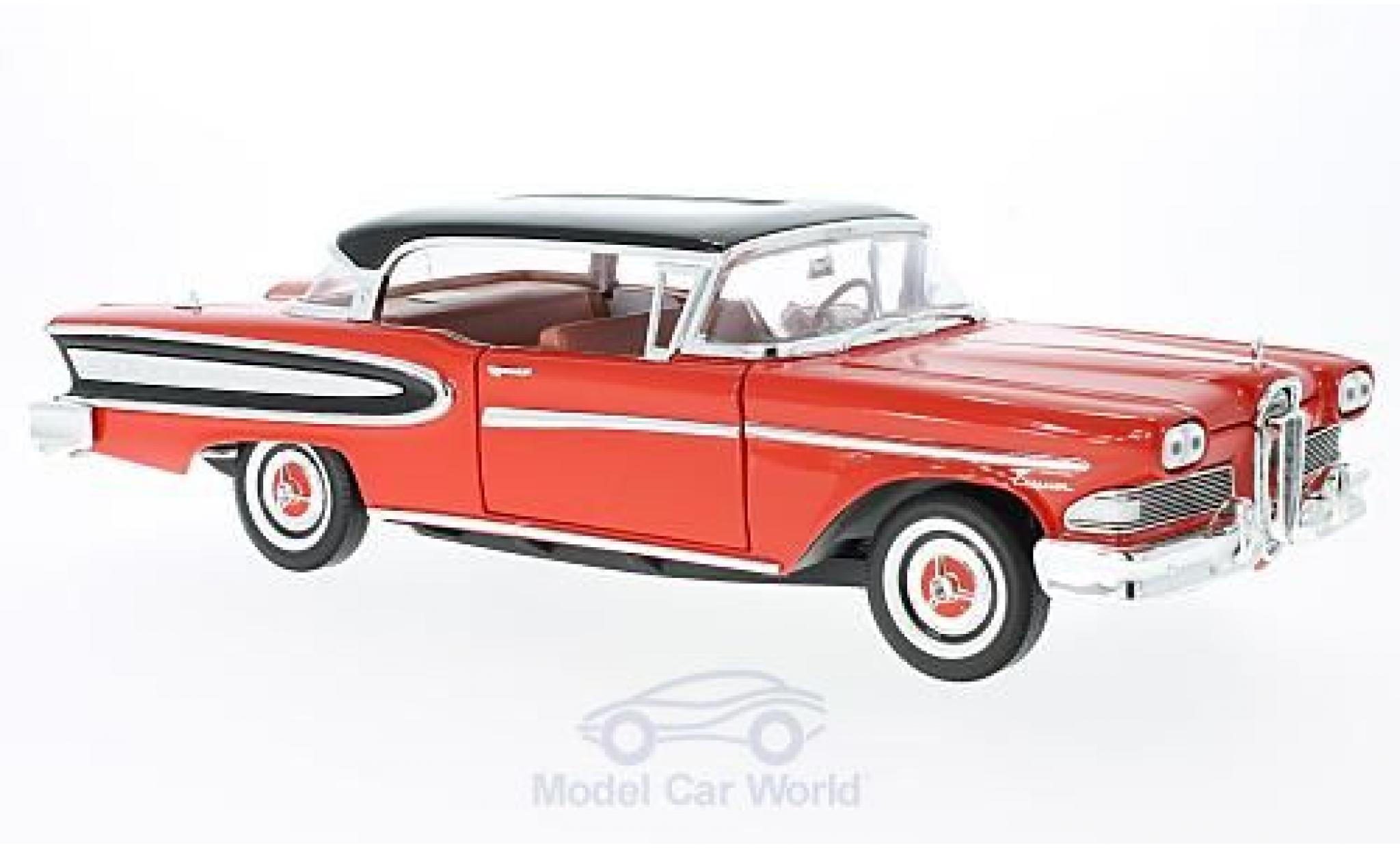 Ford Edsel 1/18 WhiteBox Citation rosso/nero 1960 modellino in miniatura