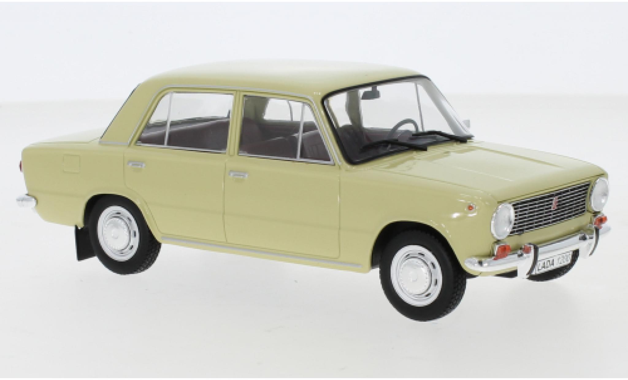 Lada 1200 1/24 WhiteBox giallo modellino in miniatura