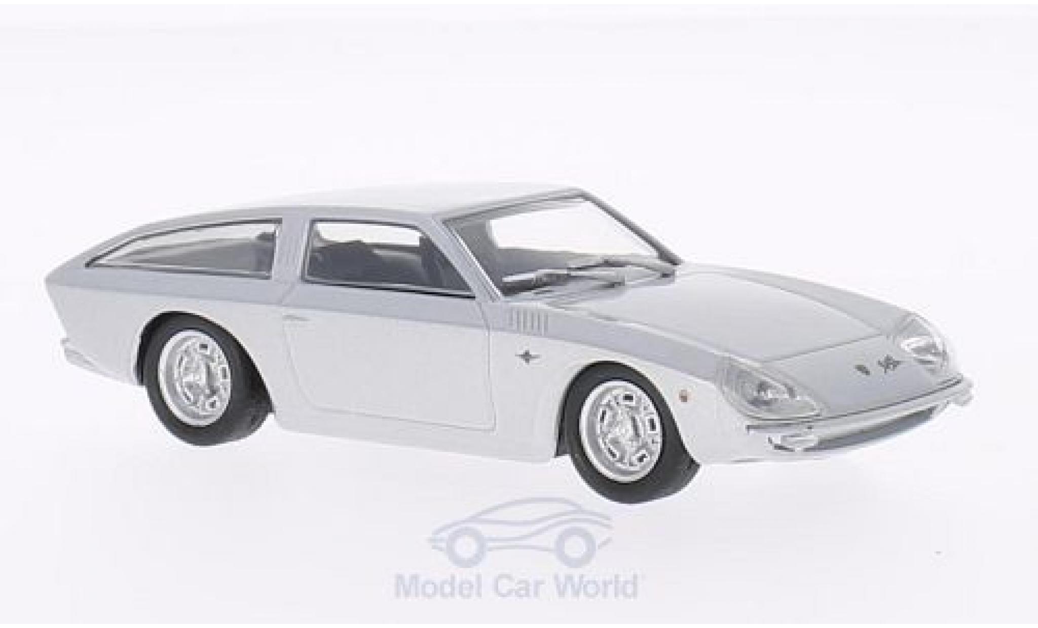 Lamborghini 400 GT 1/43 WhiteBox Flying Star II grigio 1966 modellino in miniatura