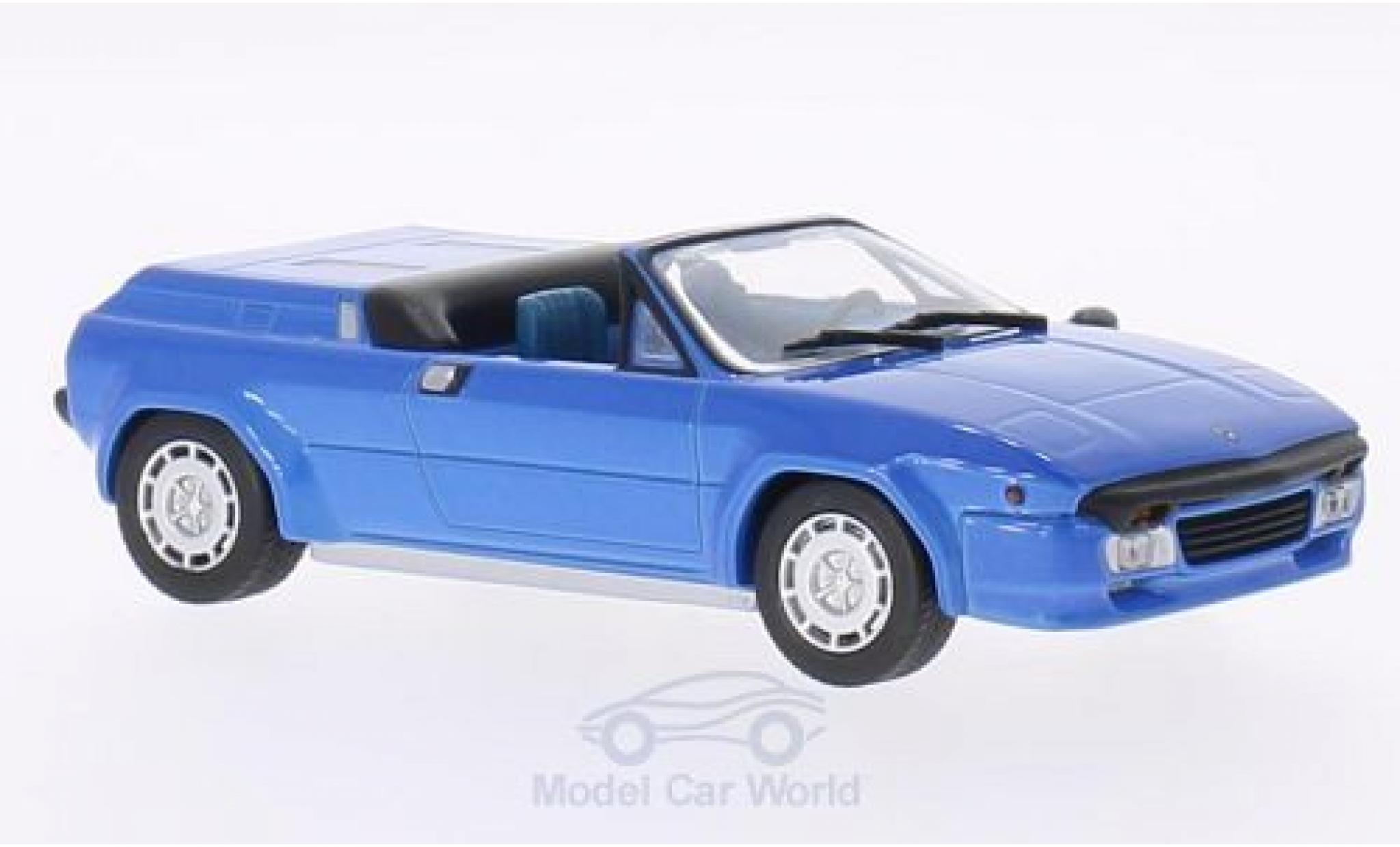Lamborghini Jalpa 1/43 WhiteBox Spyder Prossootipo metallico blu 1987 modellino in miniatura